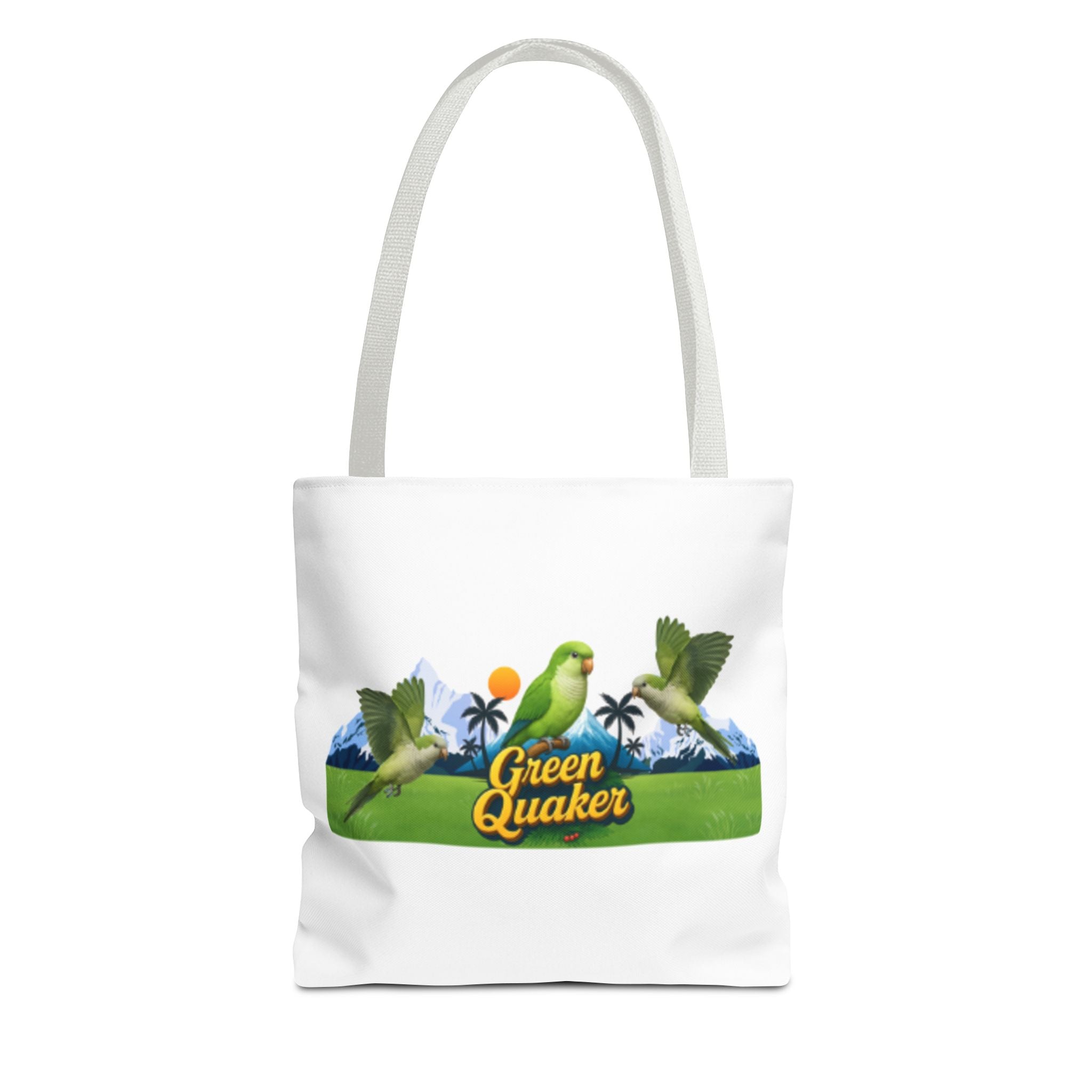 Green Quaker Flying Totes Bag