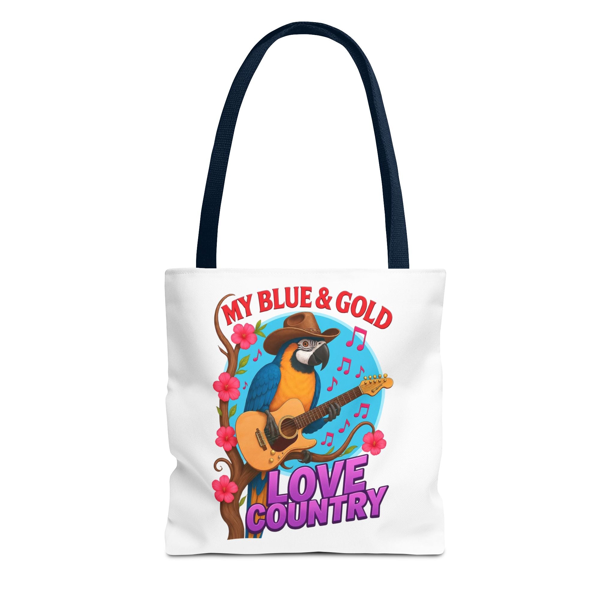 Blue & Gold Macaw Tote Bag