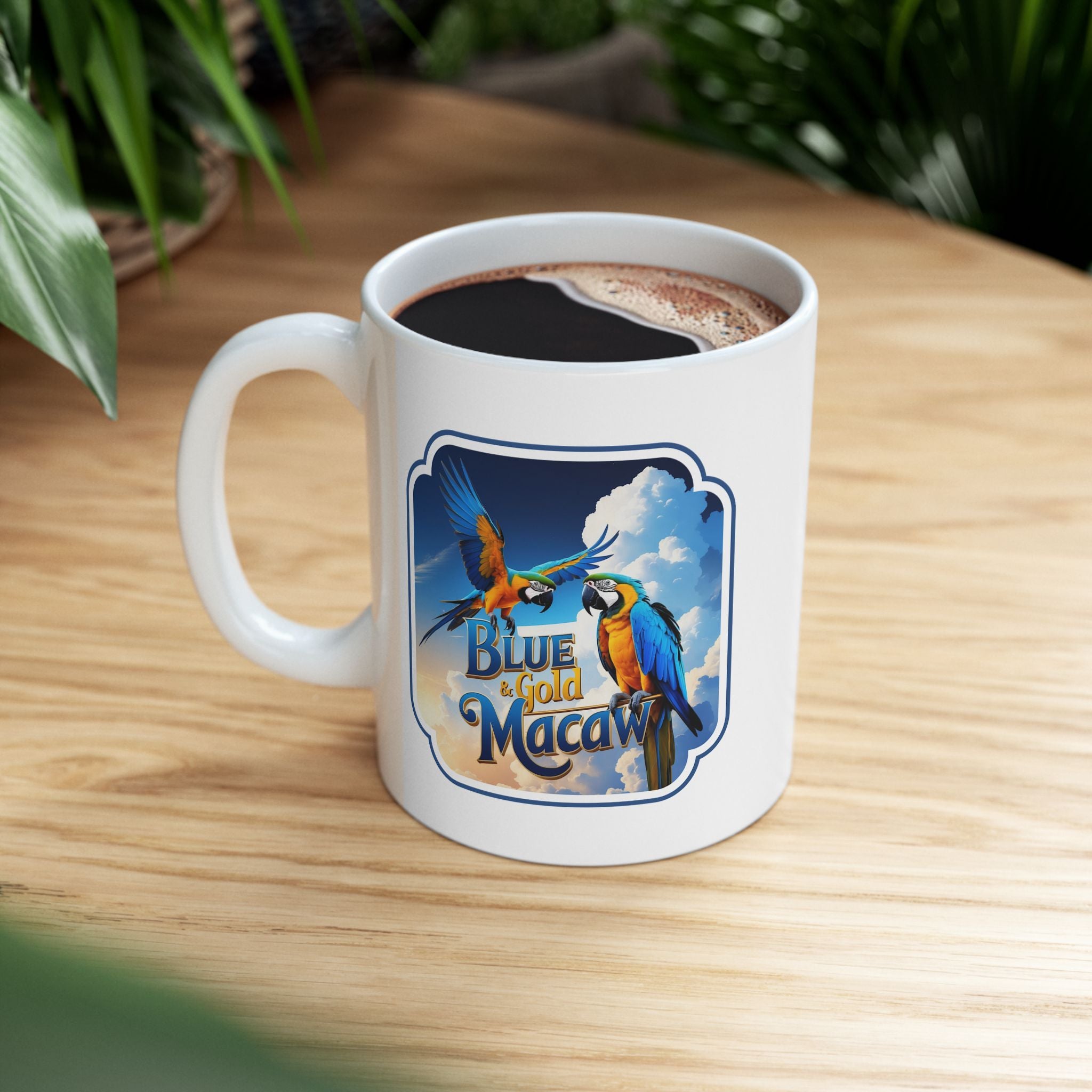 Blue & Gold Macaw Mug