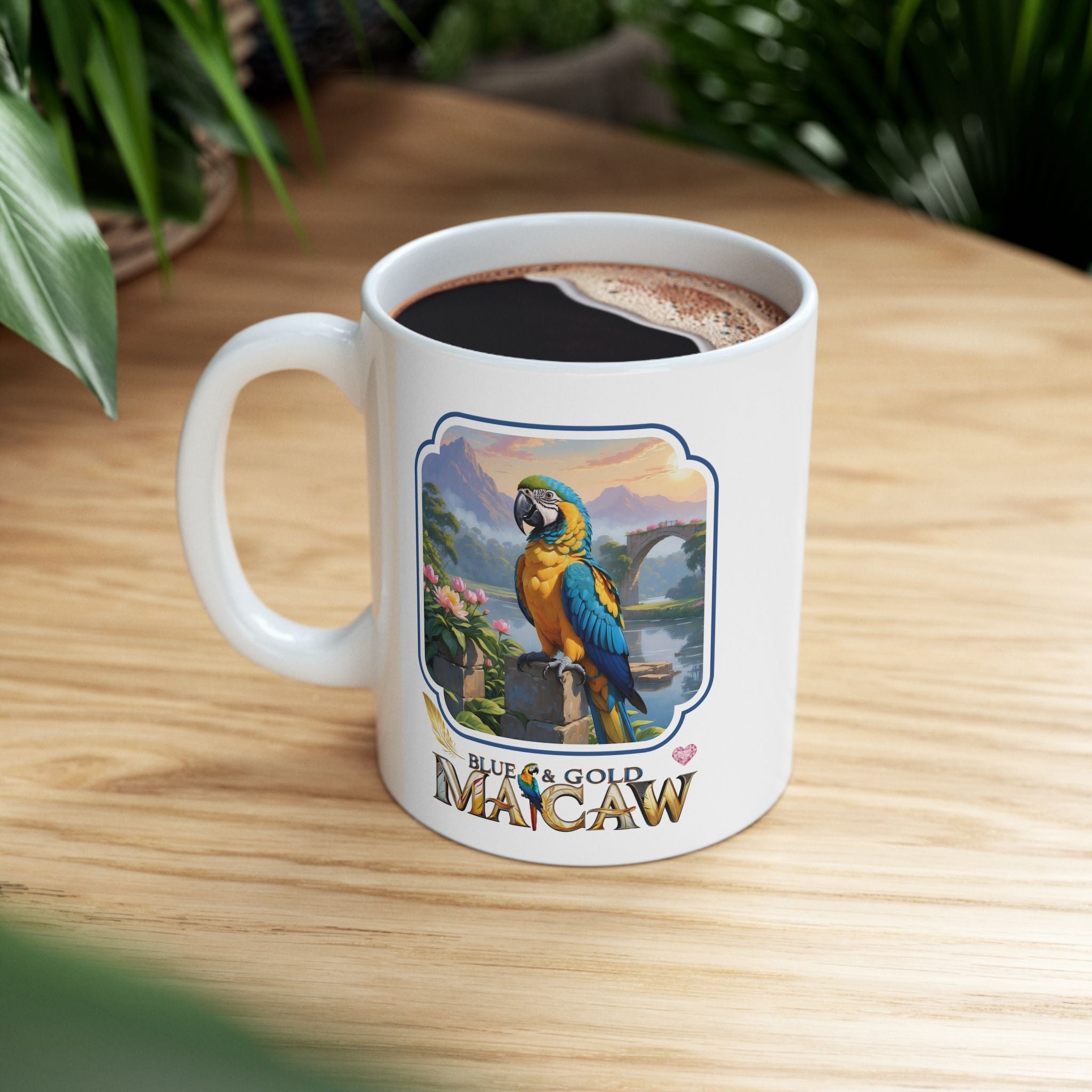 Blue & Gold Macaw Mug