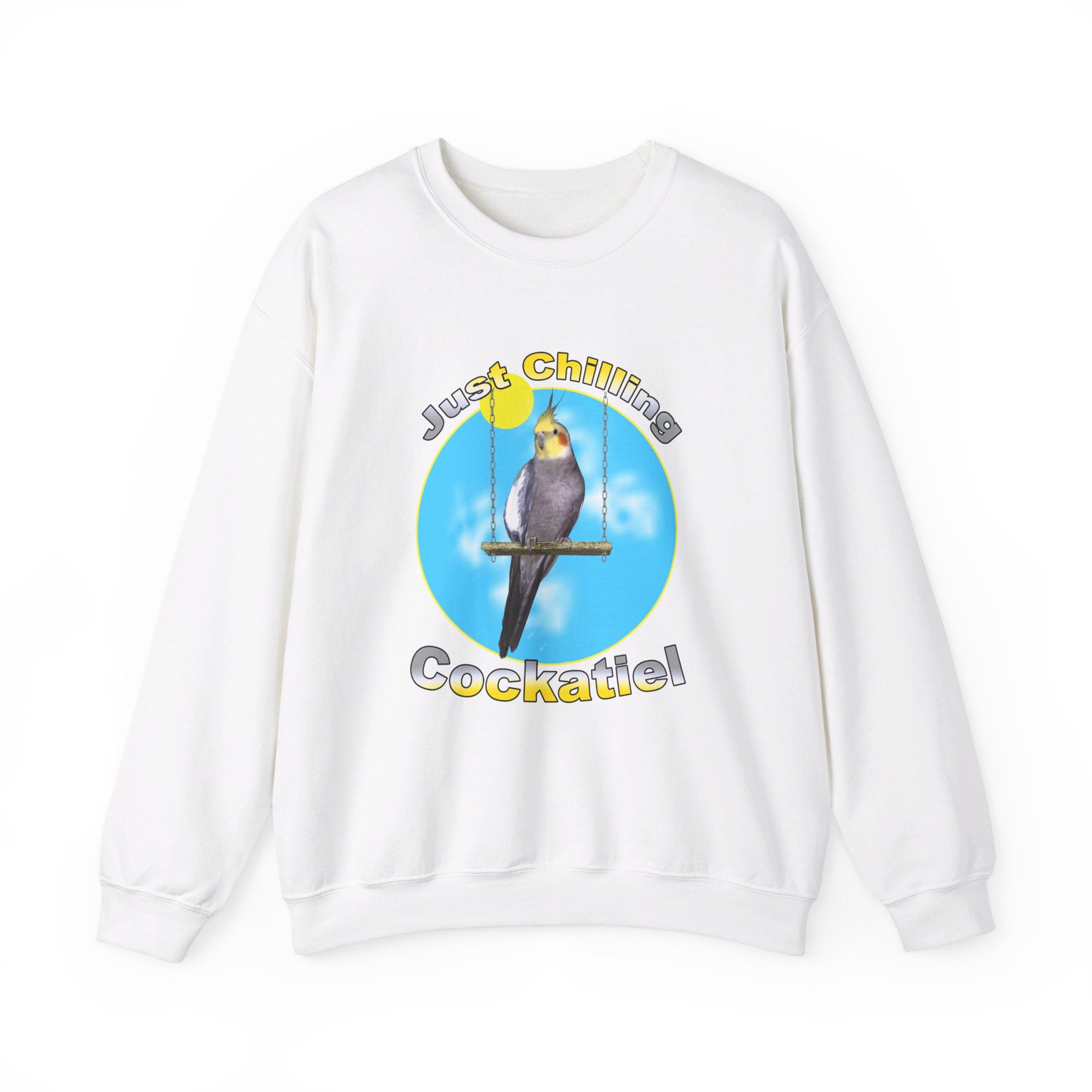 Just Chilling Swing Cockatiel Sweatshirt