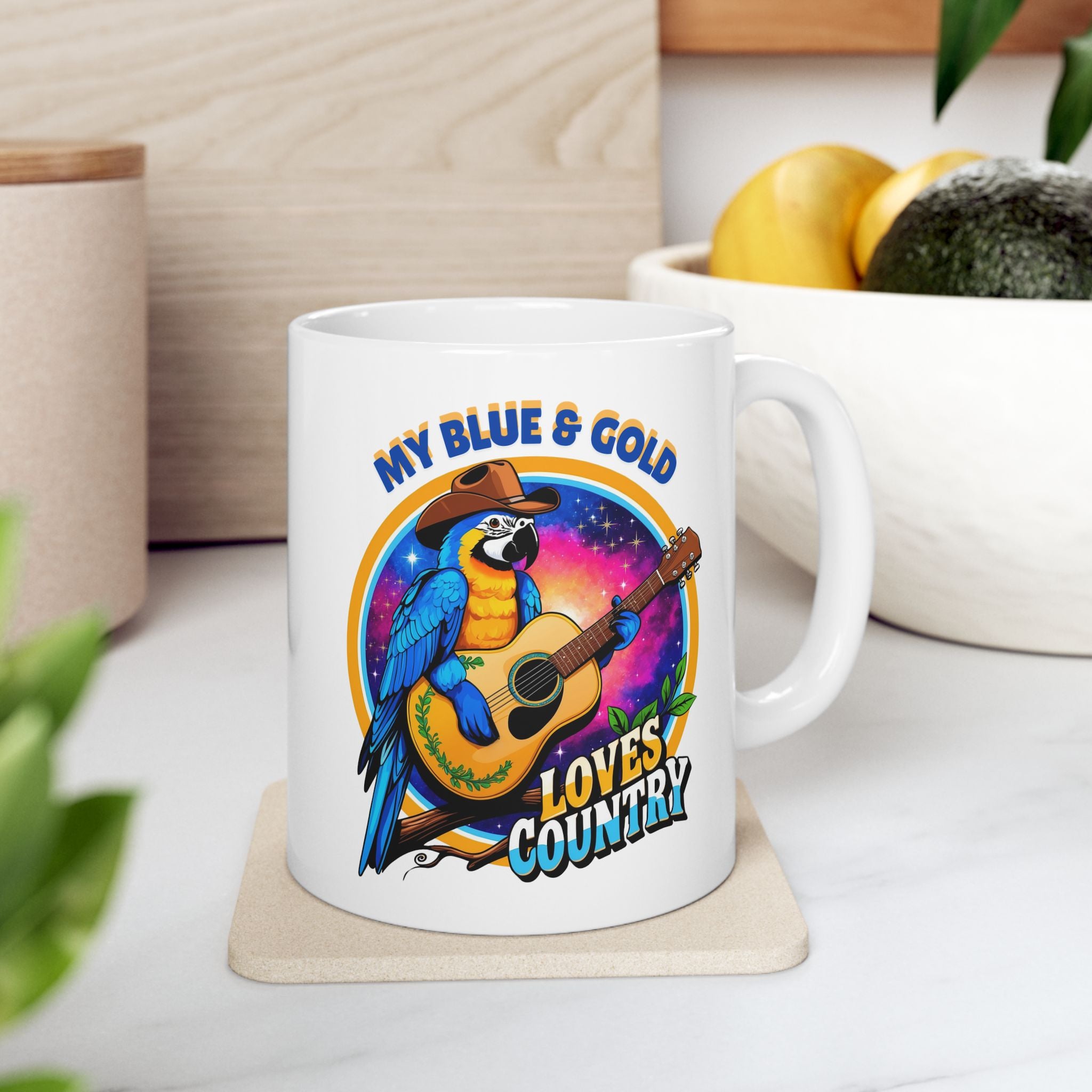 Blue & Gold Macaw Mug