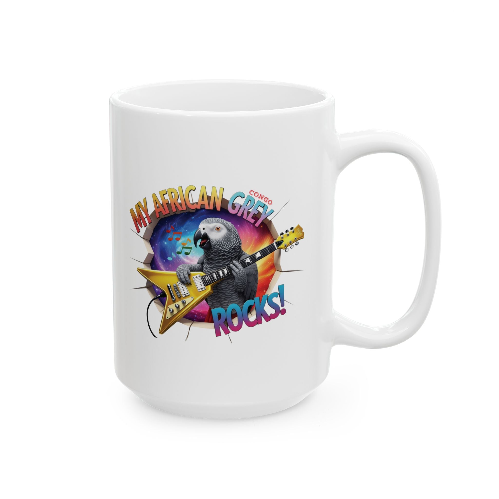 African Grey Congo Rocks Mug