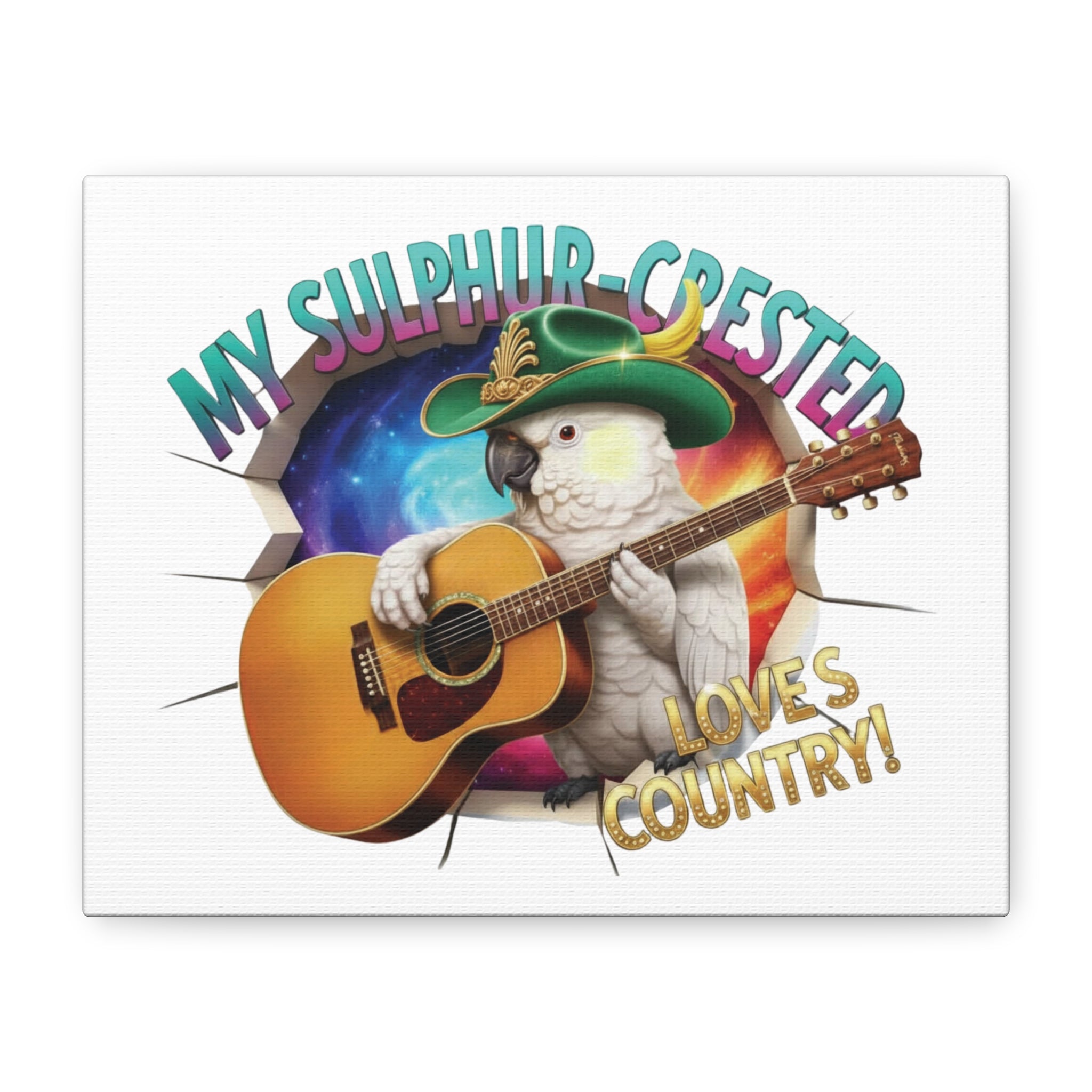 Sulphur Crested Loves Country Wall-Hanging