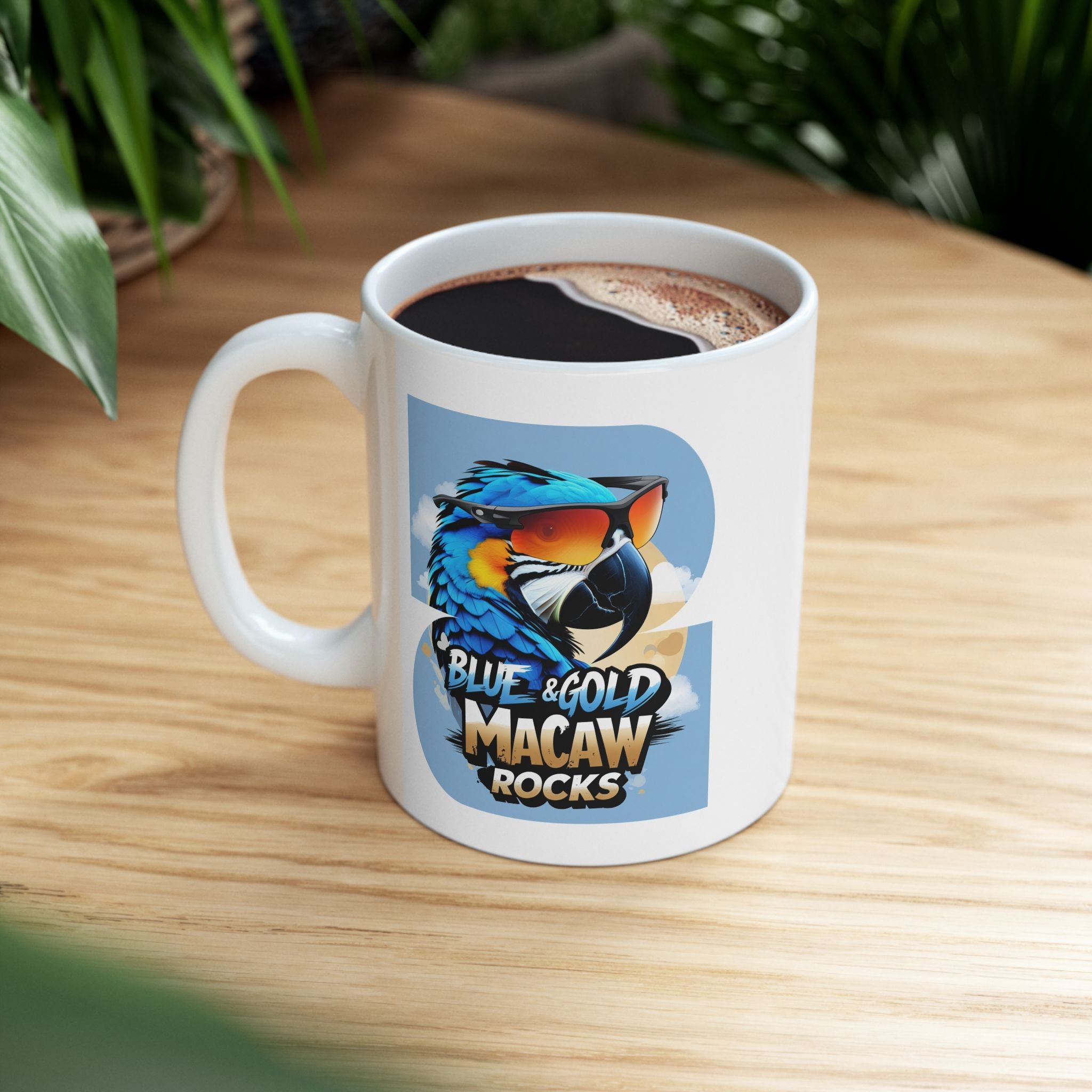 Blue & Gold Macaw Mug