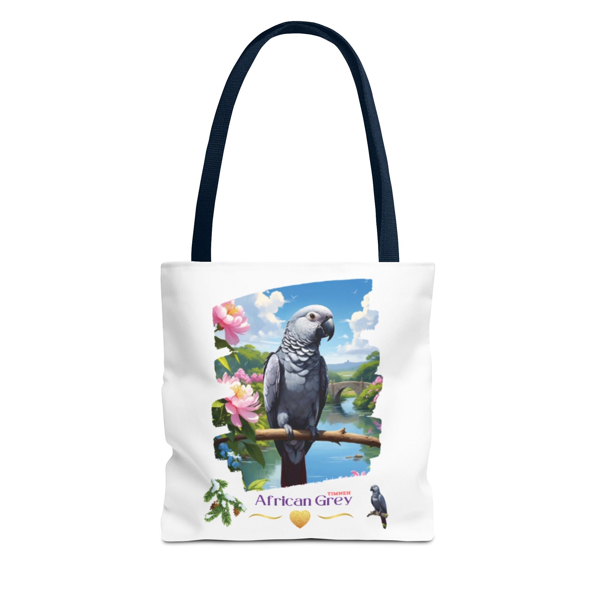 Nature African Grey Timneh Tote Bag
