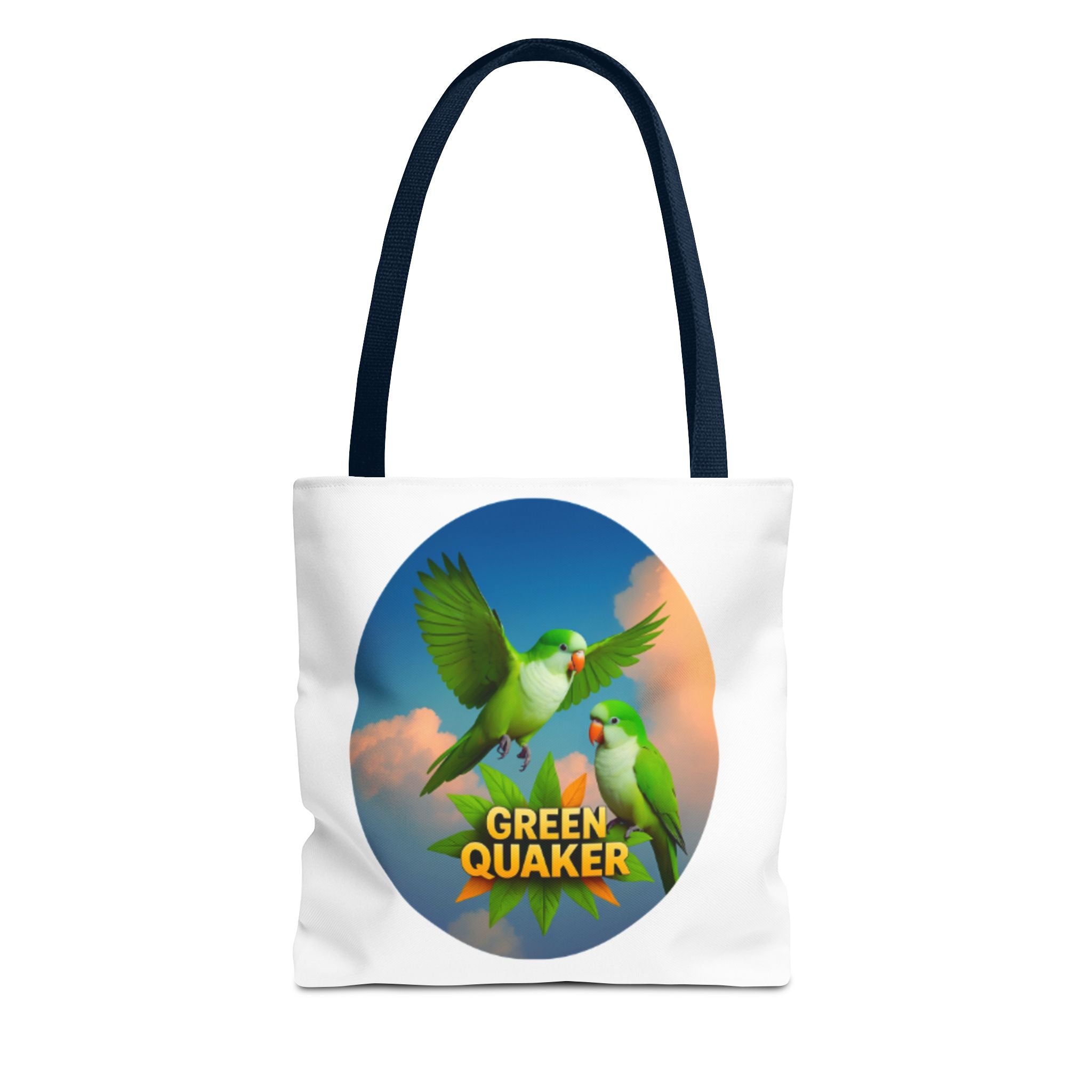 Green Quaker Flying Tote Bag