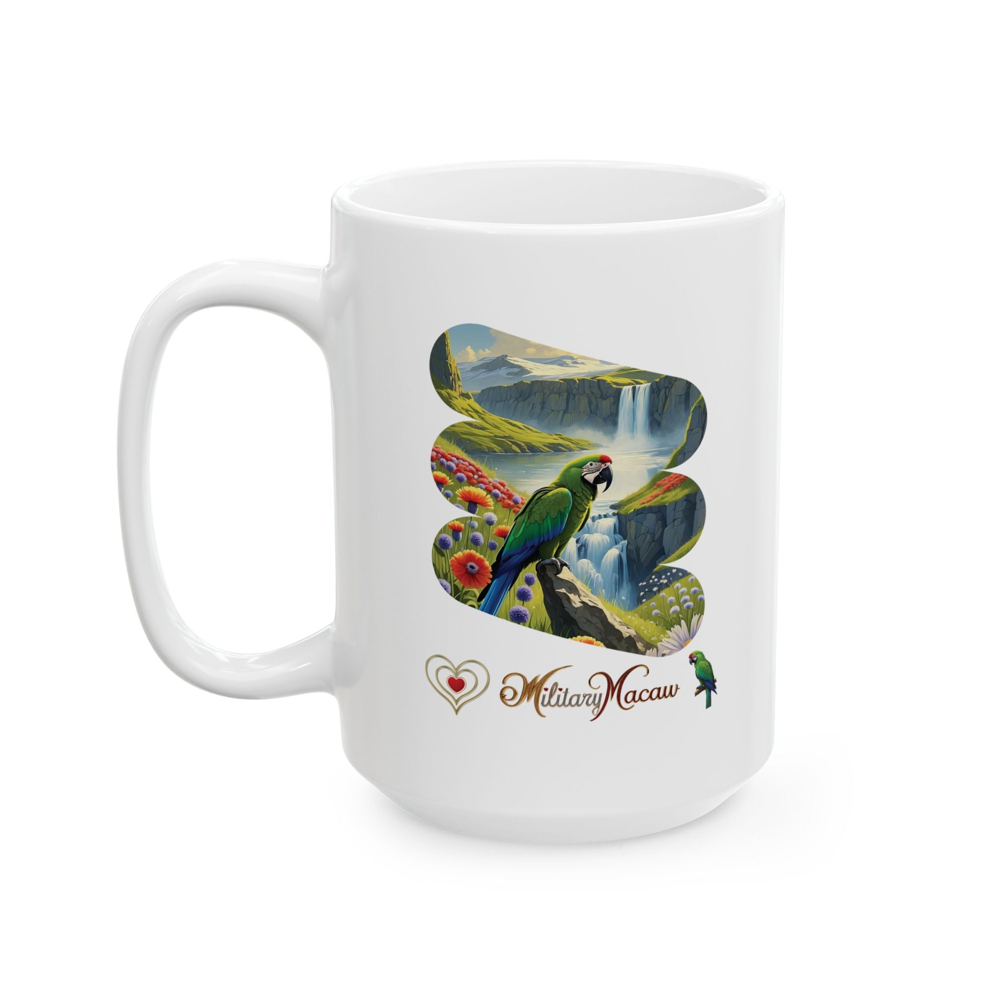 Military Macaw Valley Mug