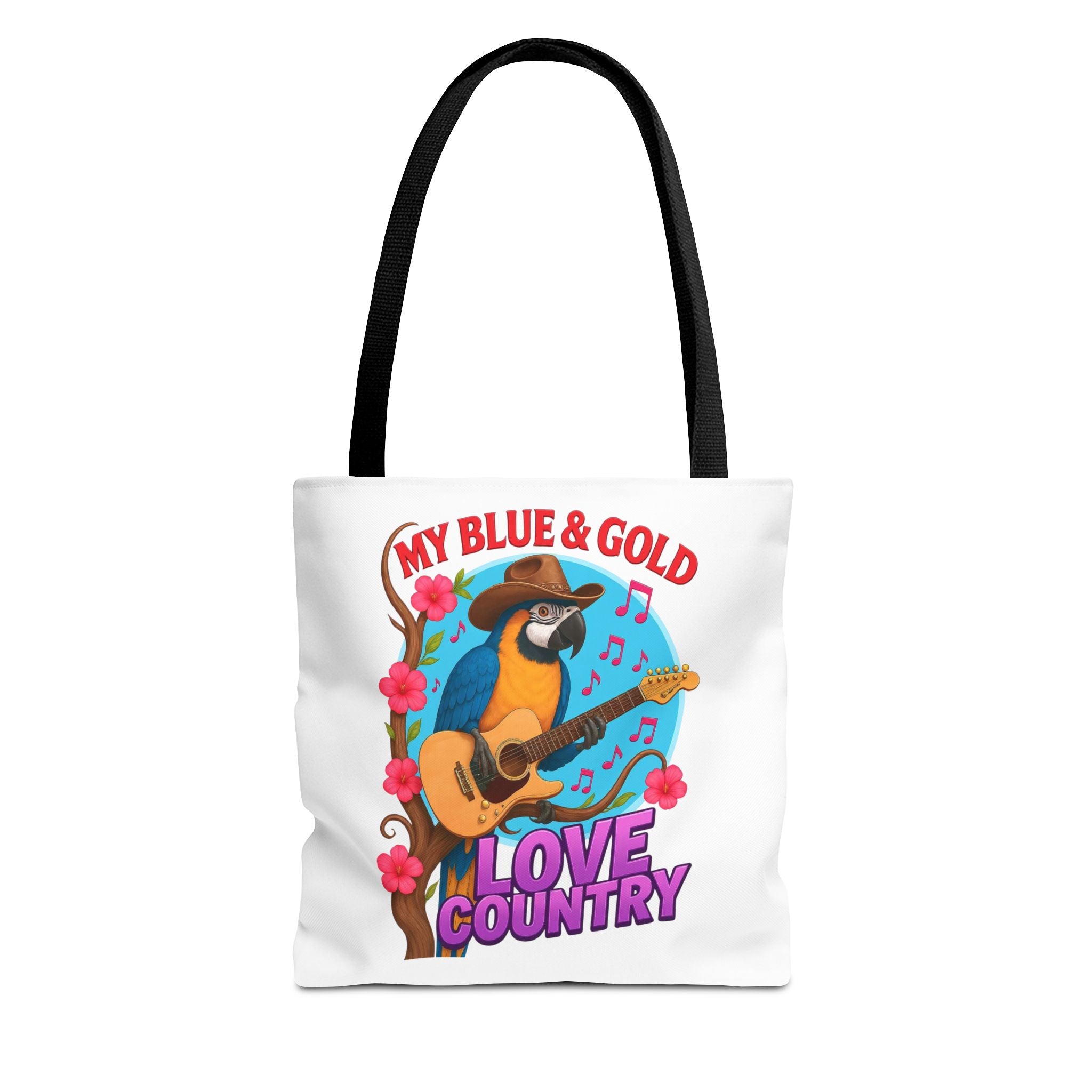 Blue & Gold Macaw Tote Bag