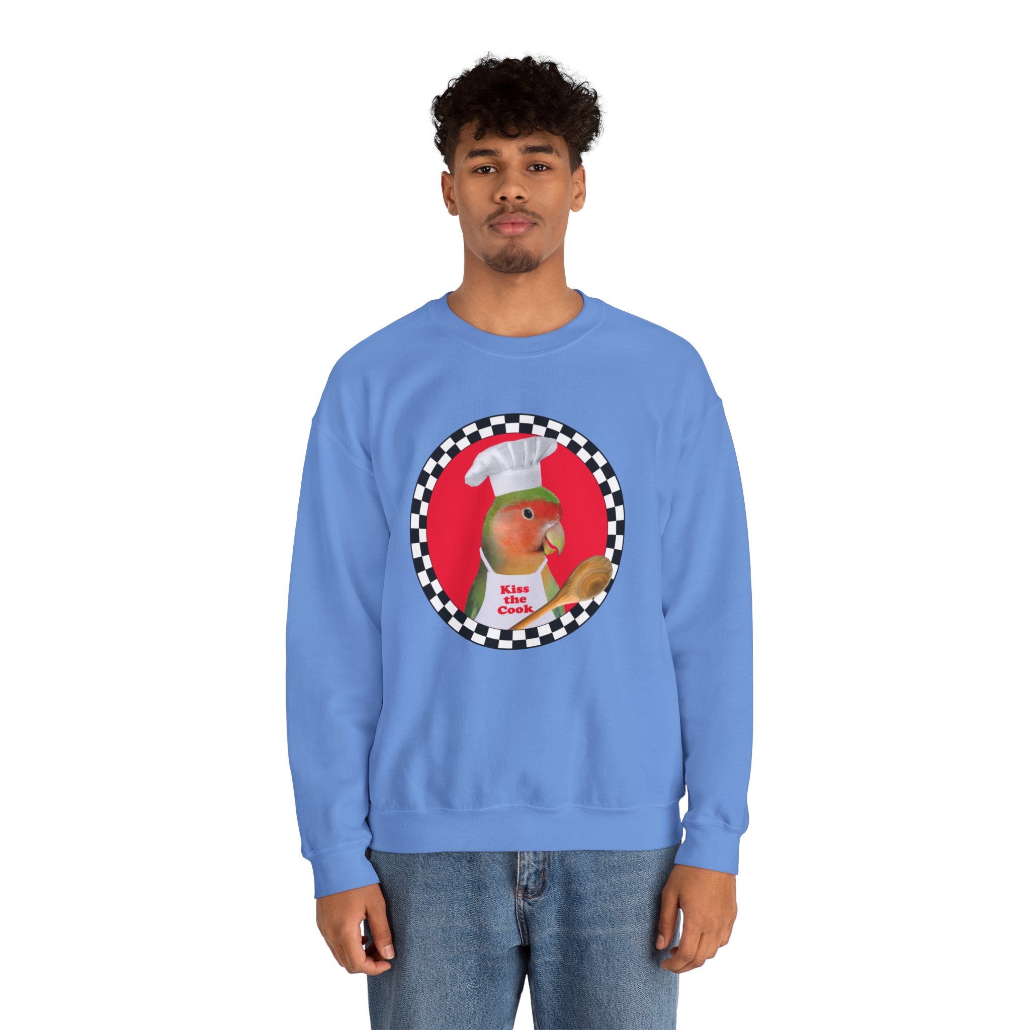 Kiss The Cook Spoon Lovebird Sweatshirt