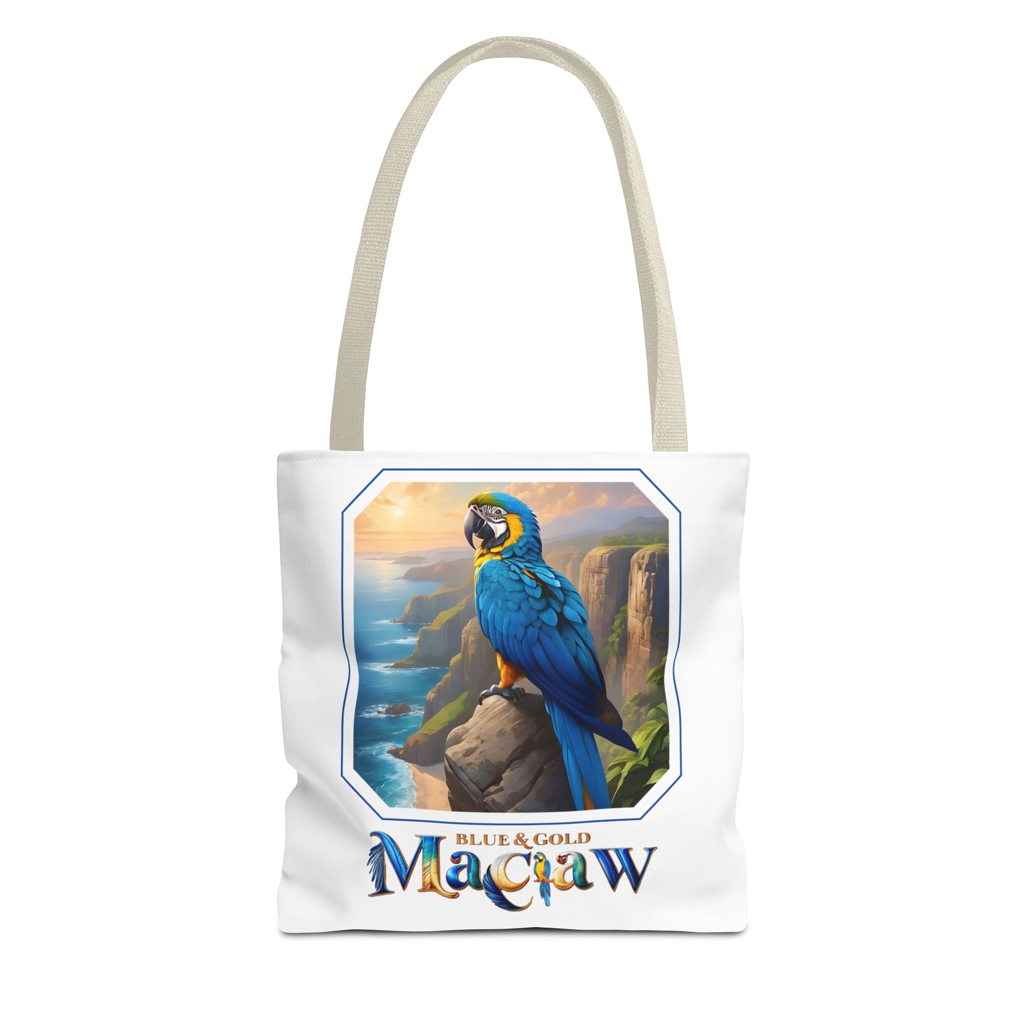 Blue & Gold Macaw Tote Bag