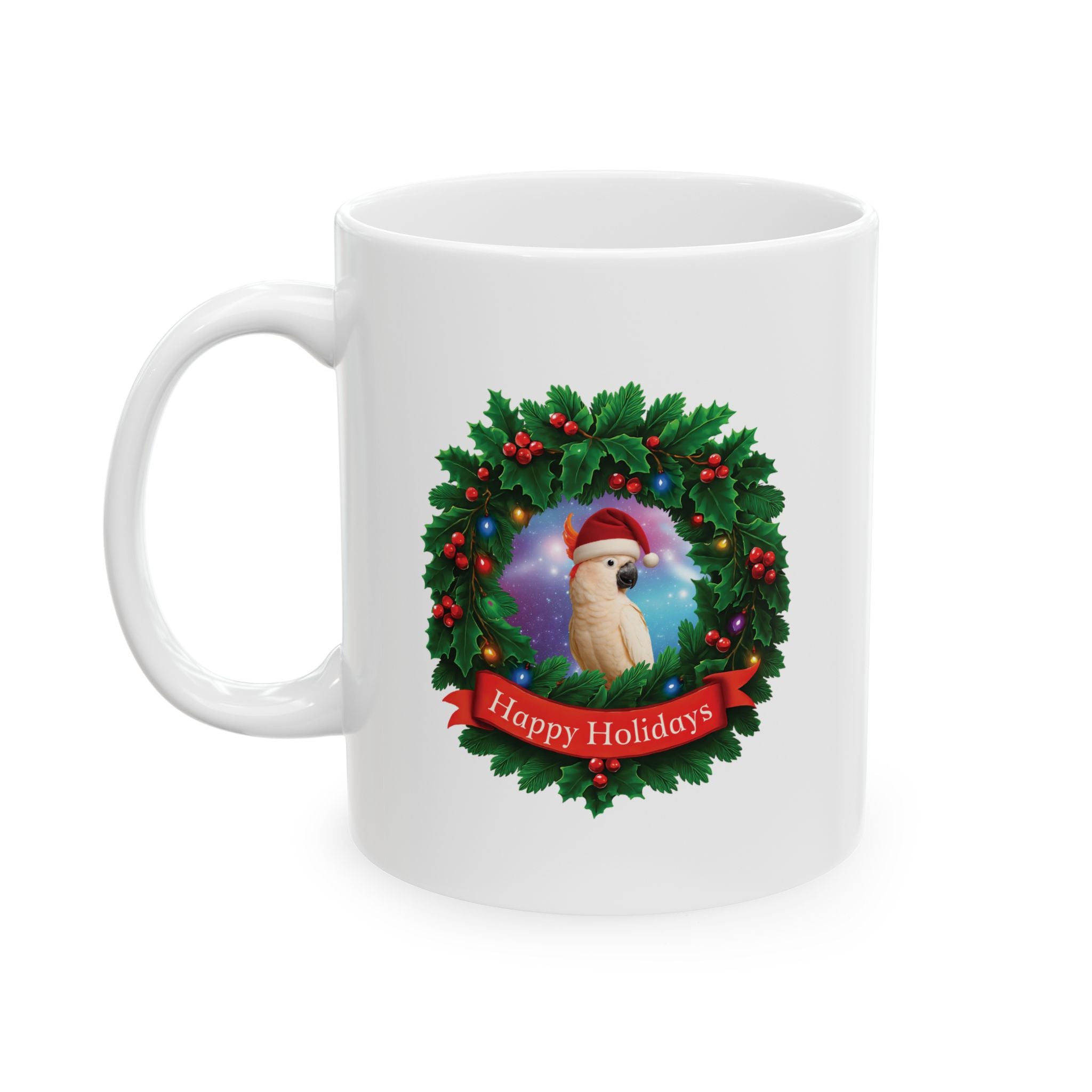 Happy Holidays Moluccan Mug