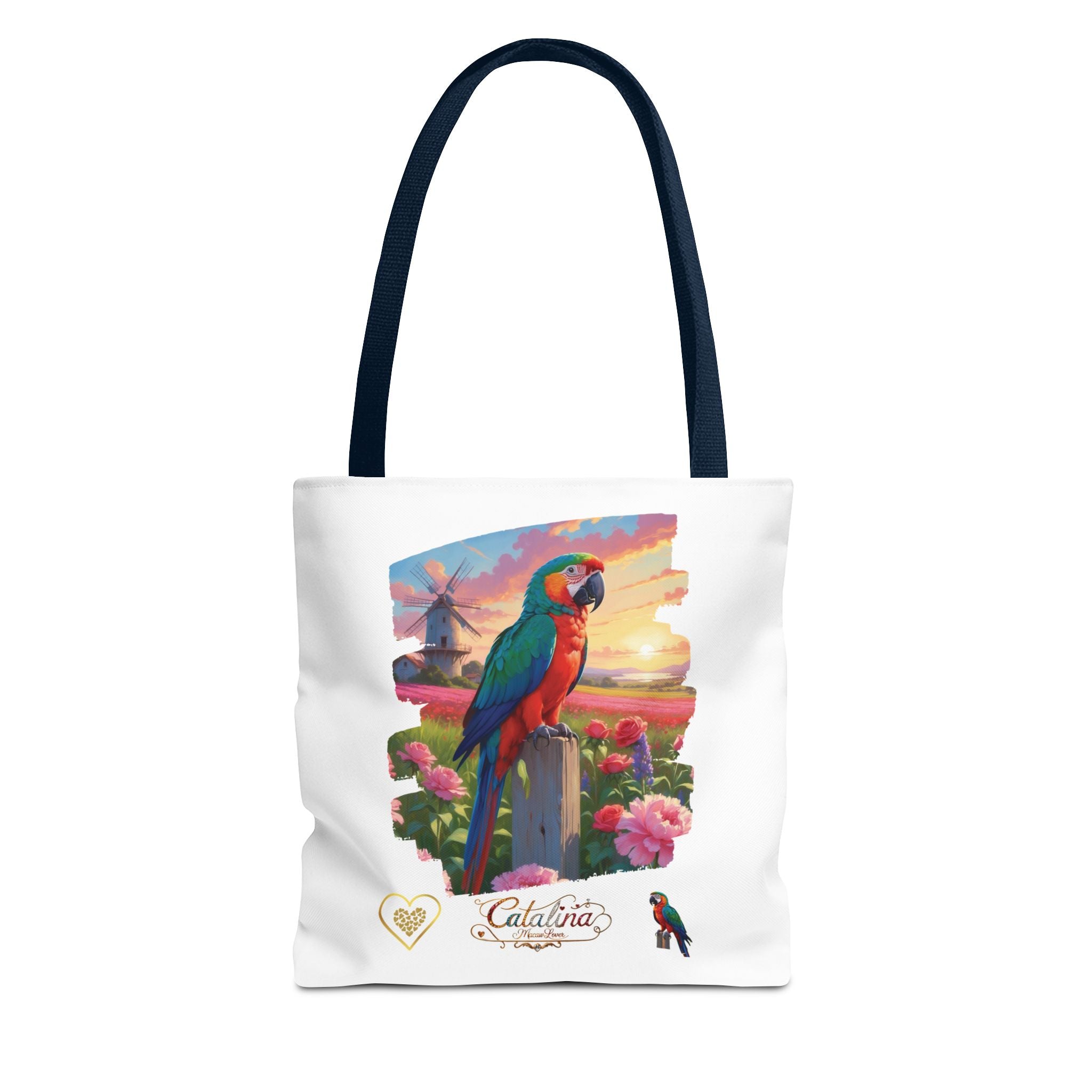 Catalina Macaw Lover Sunset Tote Bag