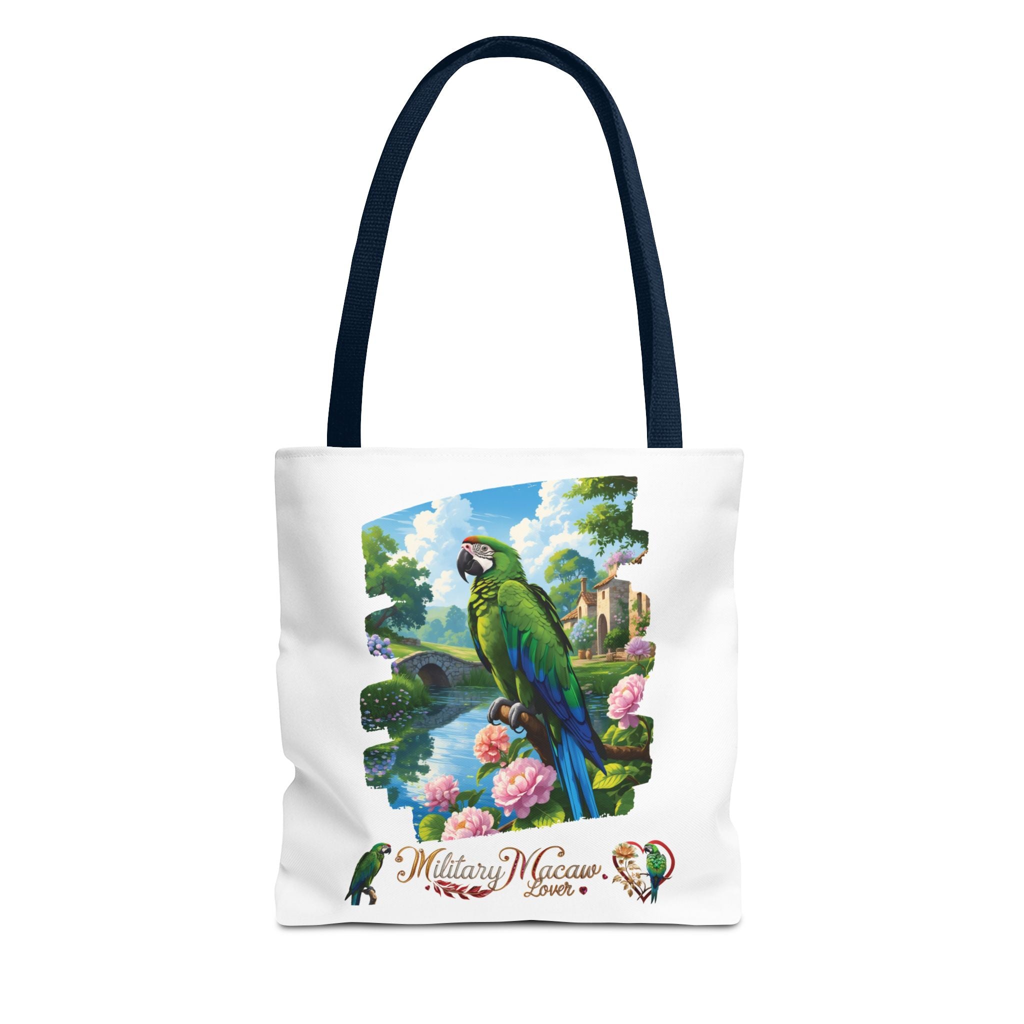 Military Macaw Lover Lake Tote Bag