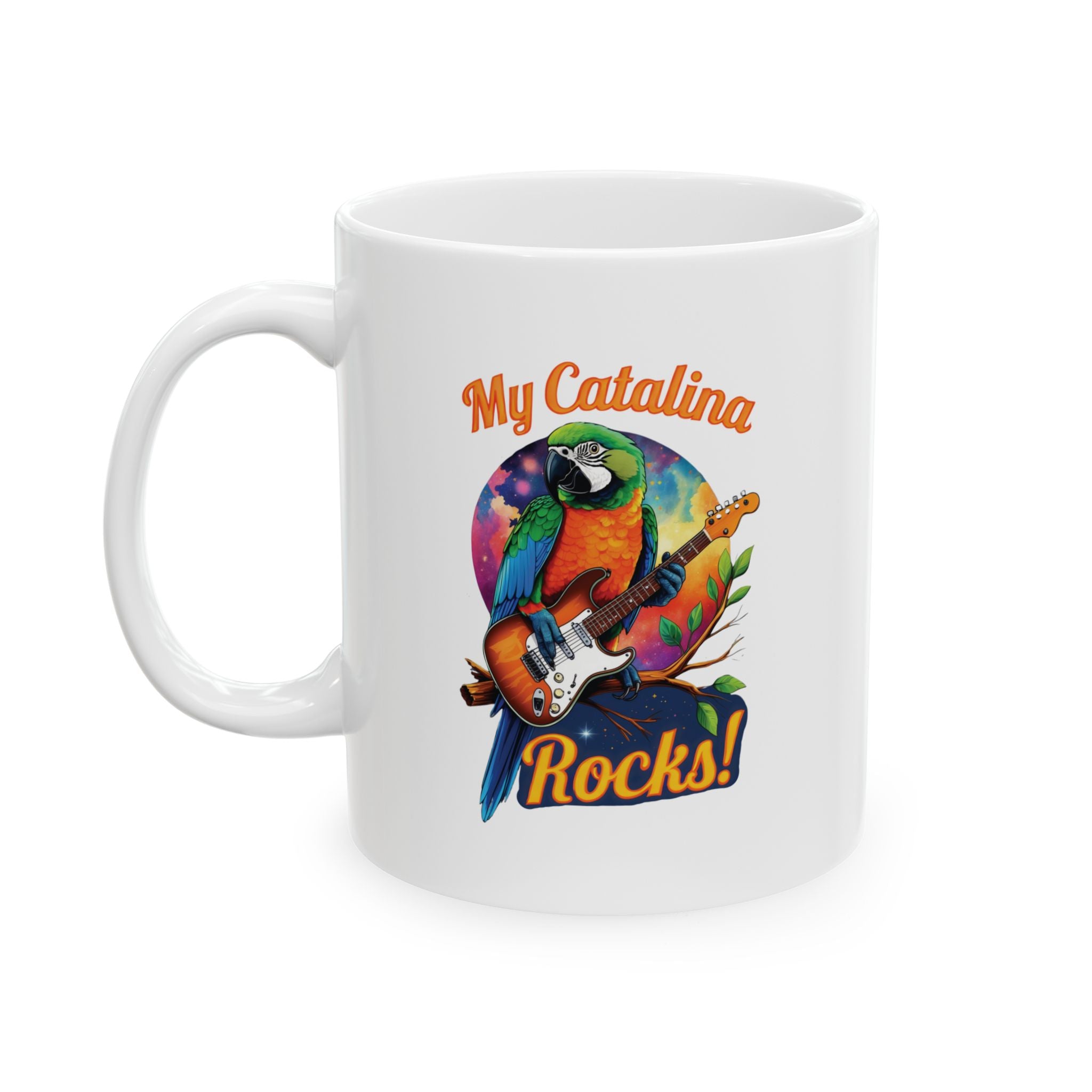 My Catalina Rocks Guitar Mug