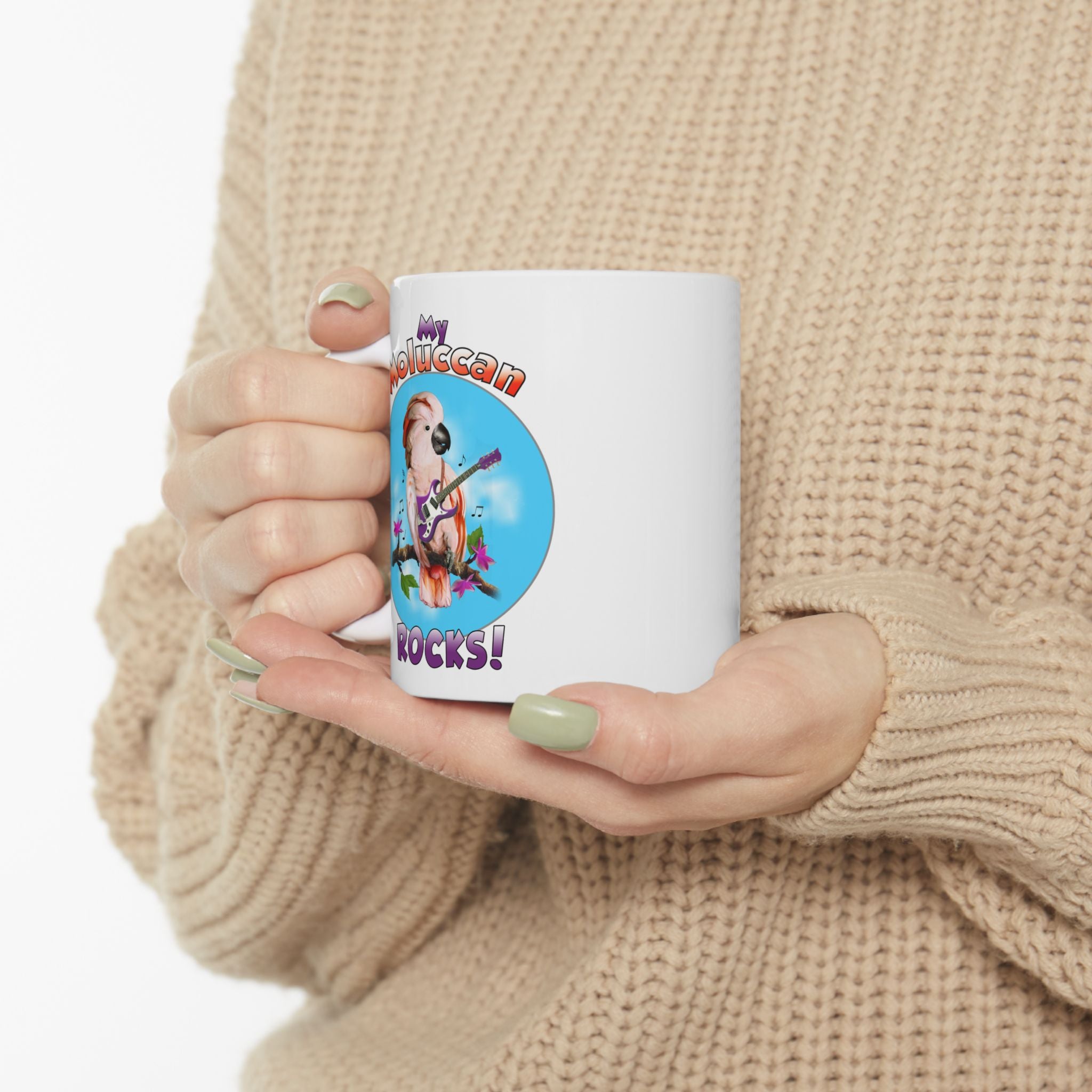 My Moluccan Rocks Guitar Mug