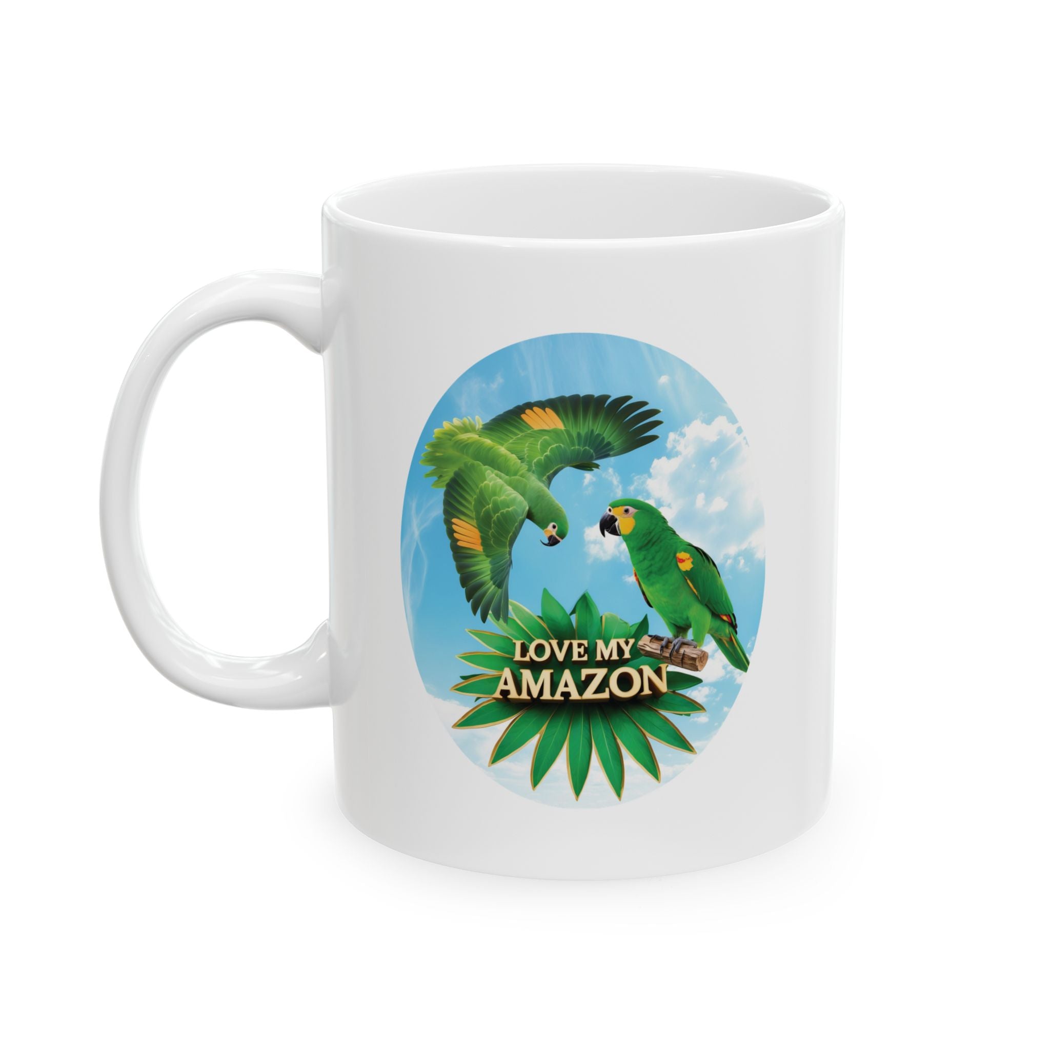 Love My Amazon Flying Mug