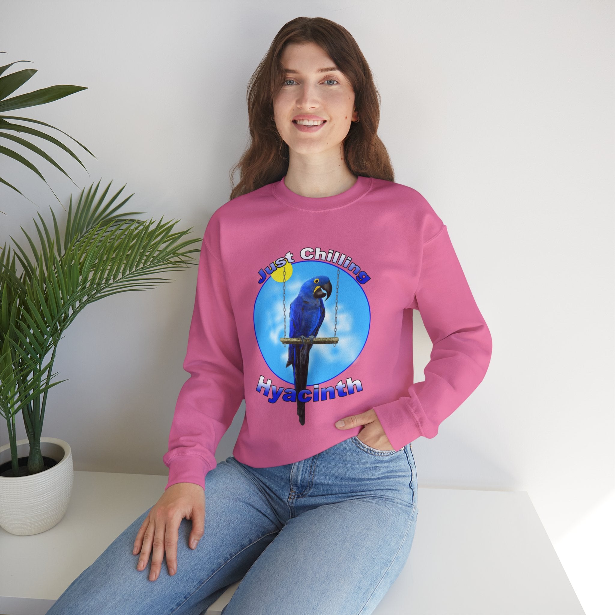 Just Chilling Swing Hyacinth Sweatshirt