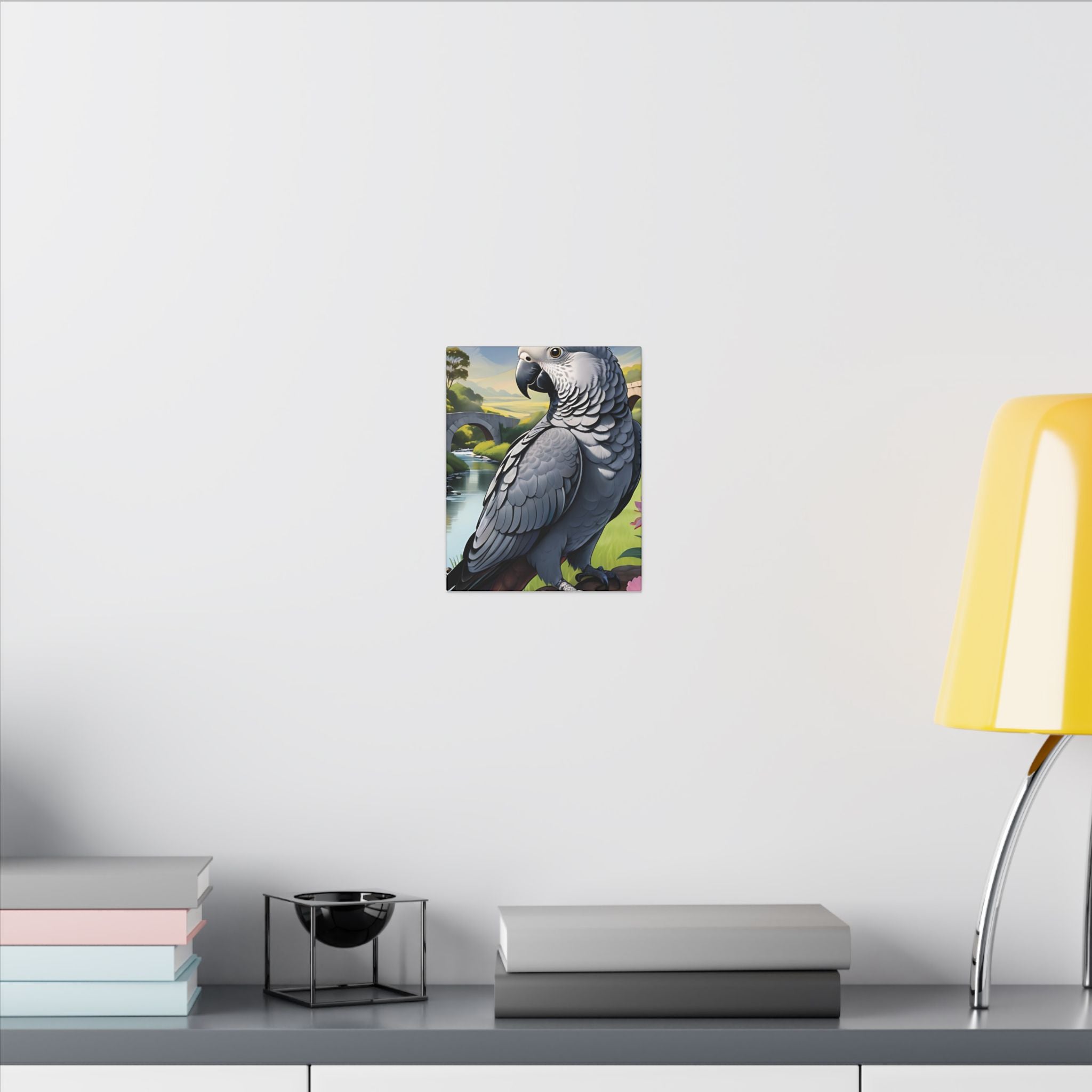 African Grey Congo Nature Wall-Hanging