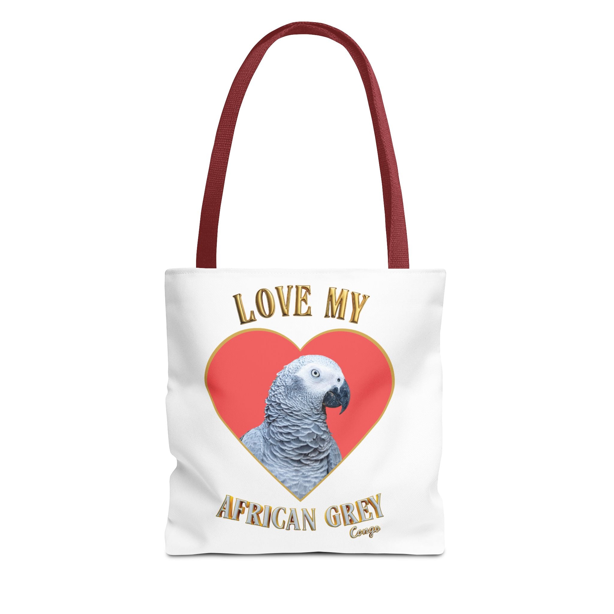 African Grey Love Tote Bag