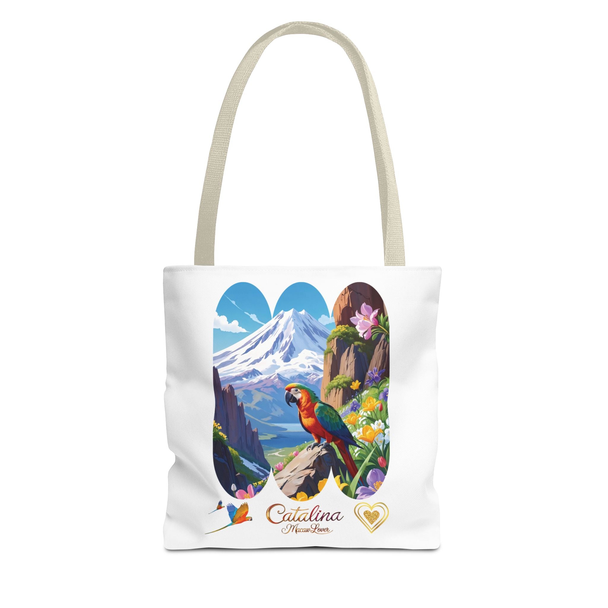Mountain Catalina Macaw Lover Tote Bag