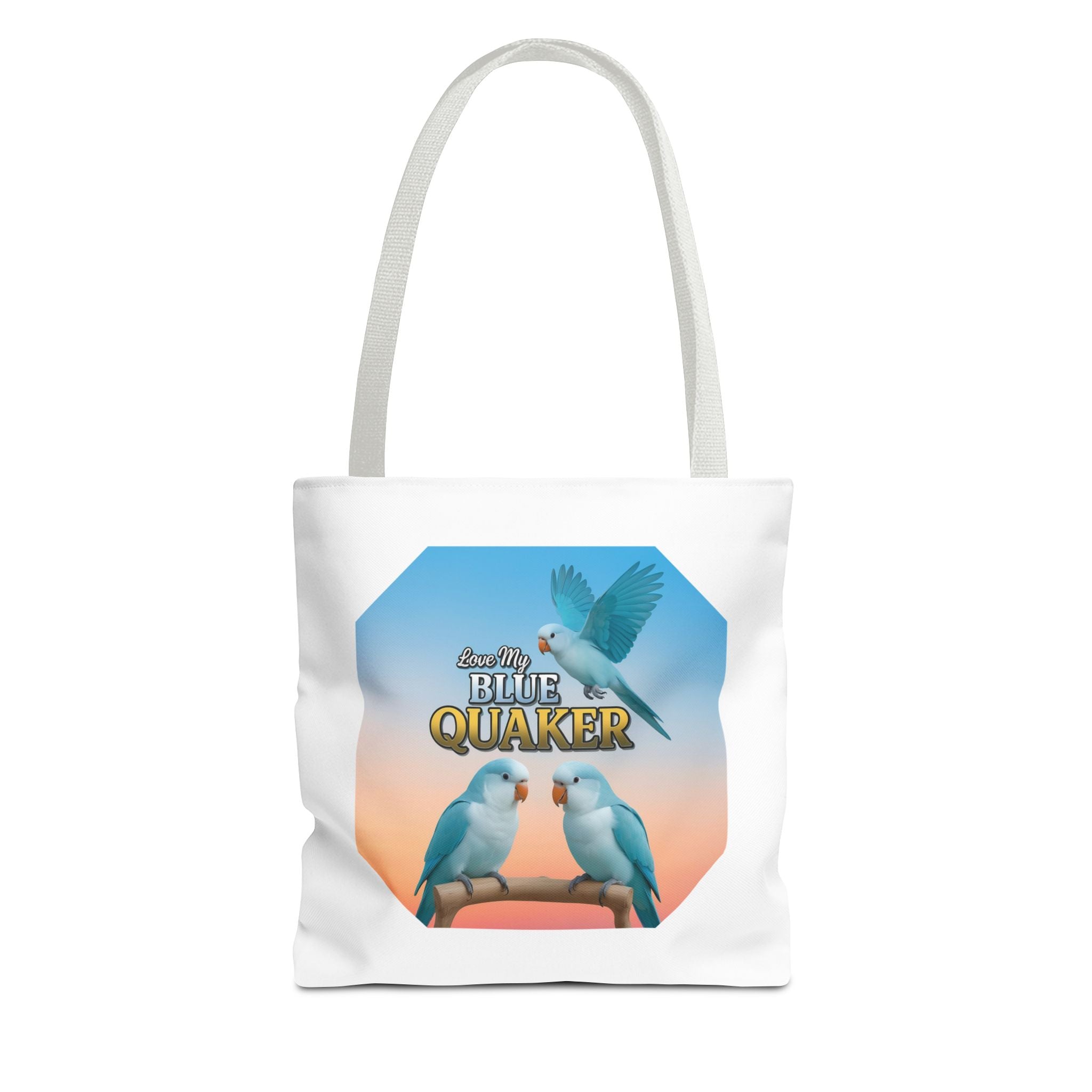 Blue Quaker Tote Bag
