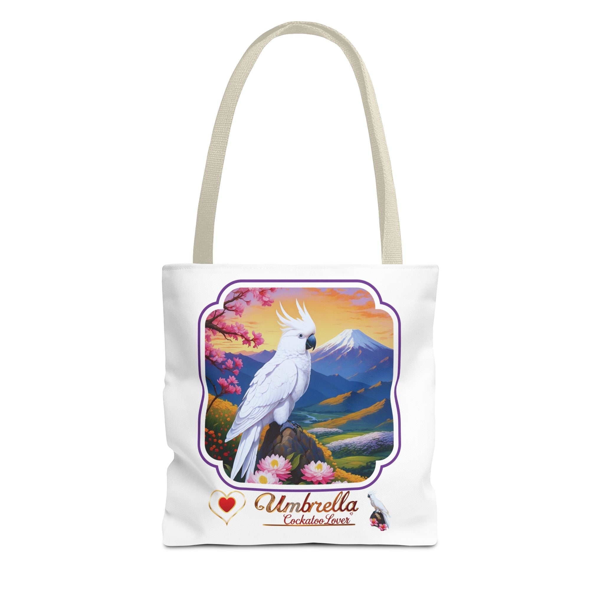 Mountain Umbrella Cockatoo Lover Tote Bag