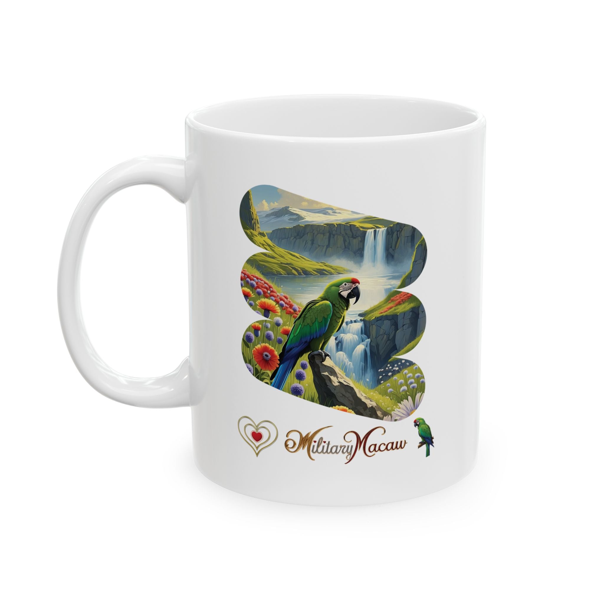 Military Macaw Valley Mug