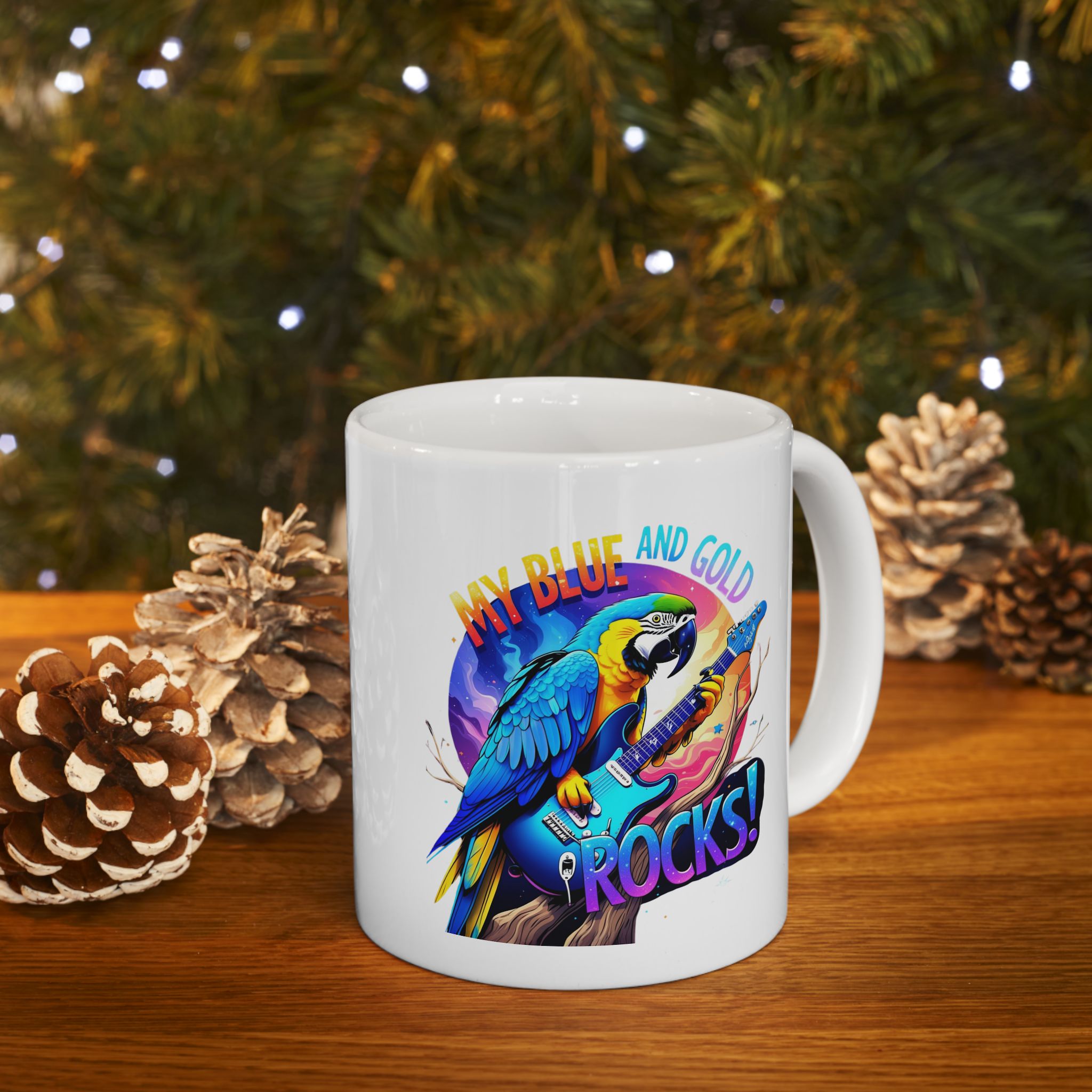 Blue & Gold Macaw Mug