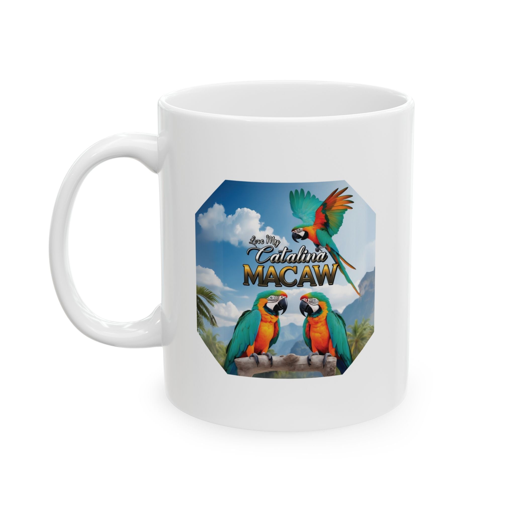 Love My Catalina Macaw Mug