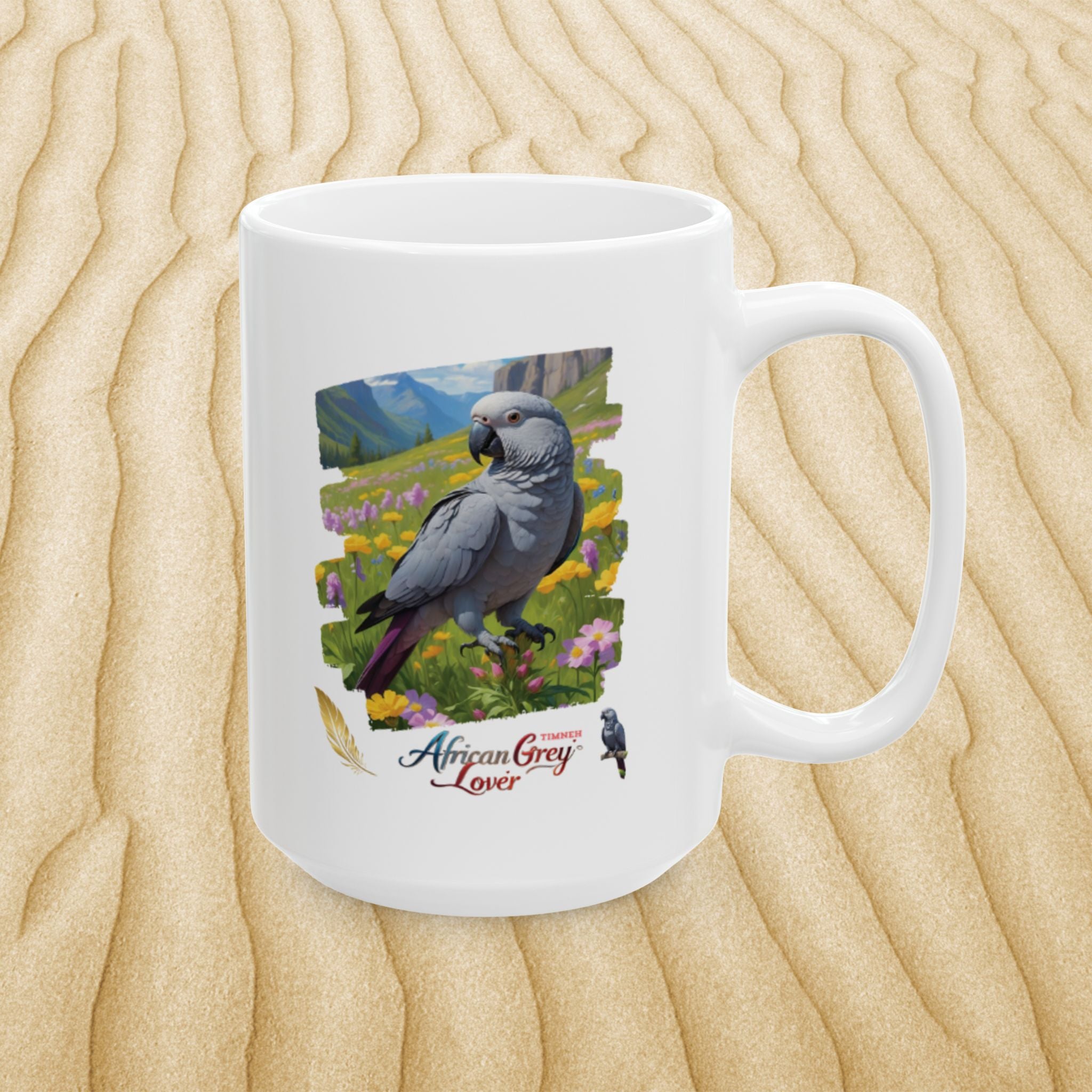 African Grey Timneh Lover Mug