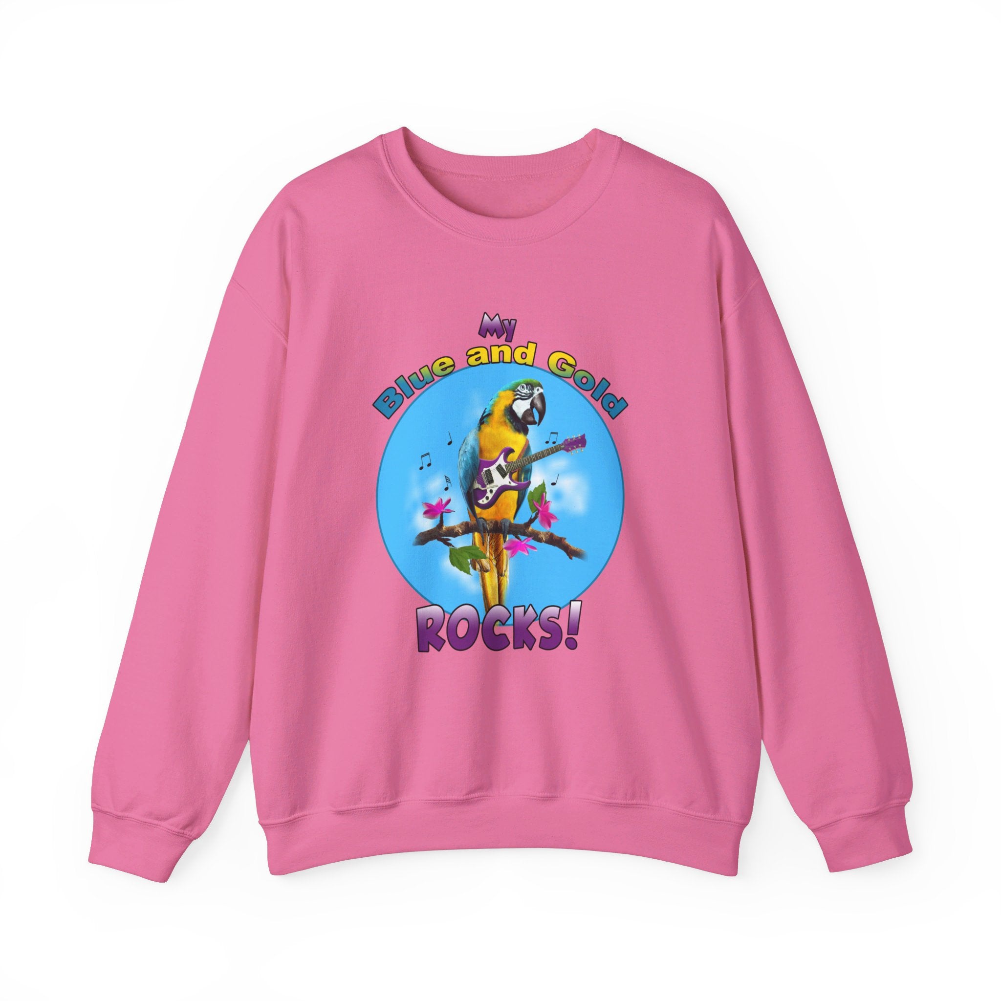 My Blue And Gold Rocks Guitar Sweatshirt