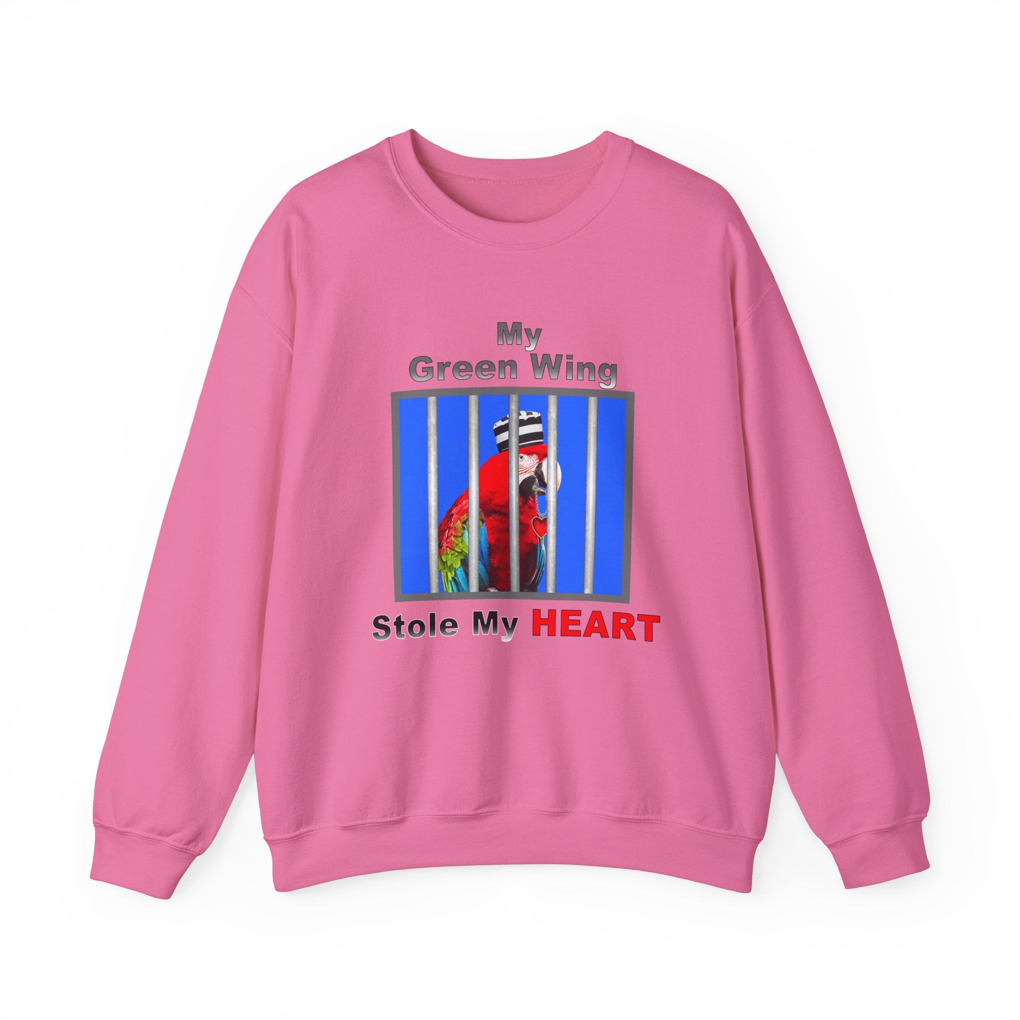 My Green Winged Stole My Heart Sweatshirt