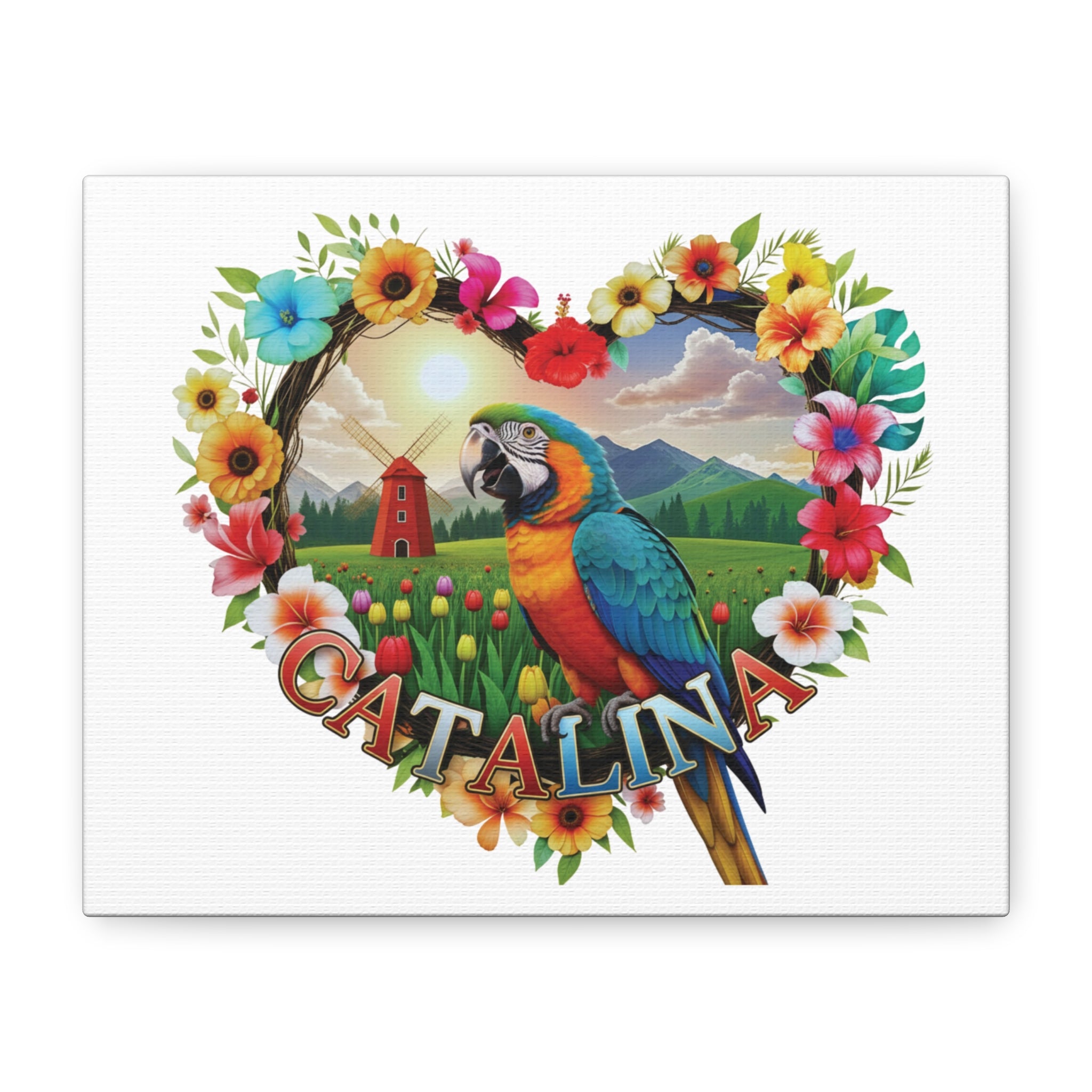 Catalina Floral Wall-Hanging