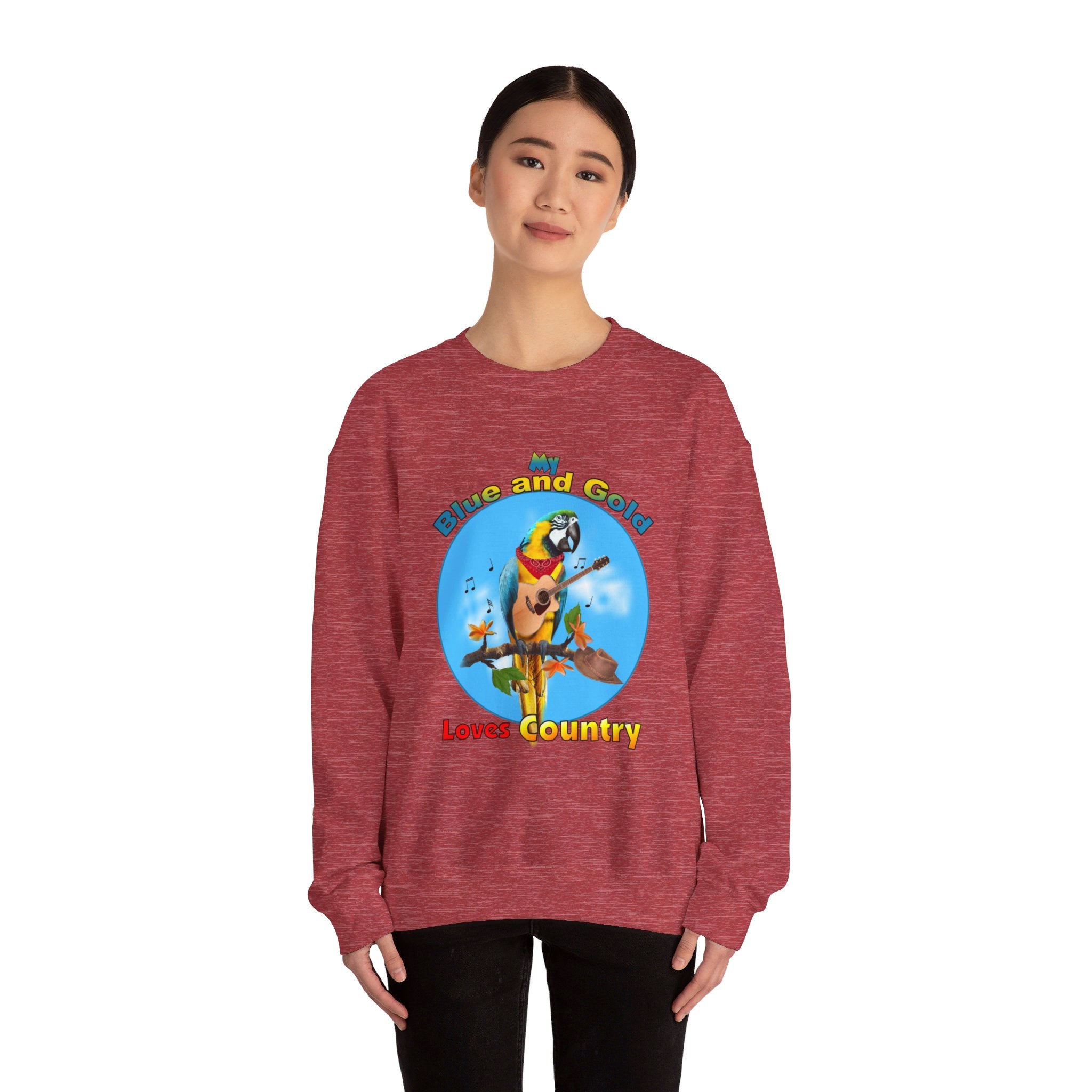My Blue And Gold Loves Country Sweatshirt