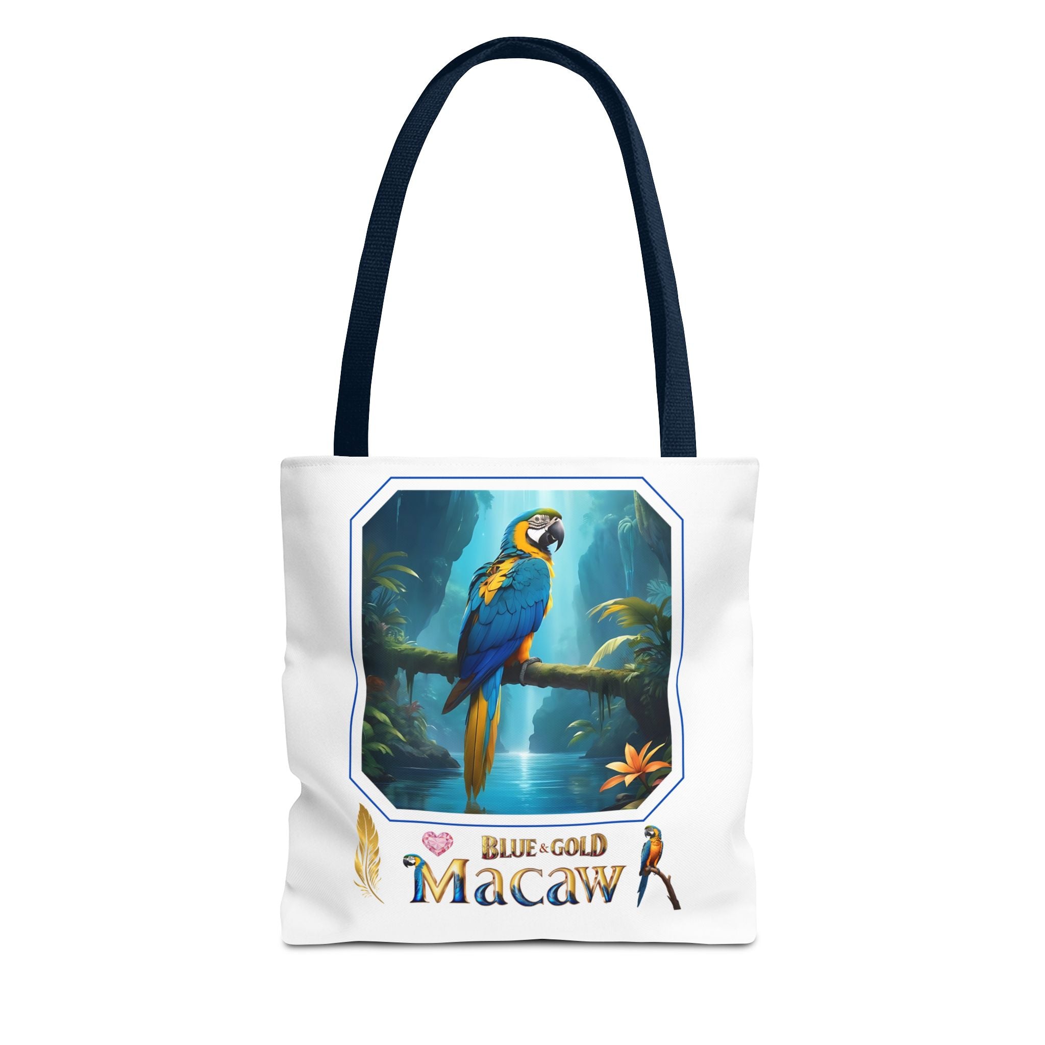 Blue & Gold Macaw Valley Tote Bag