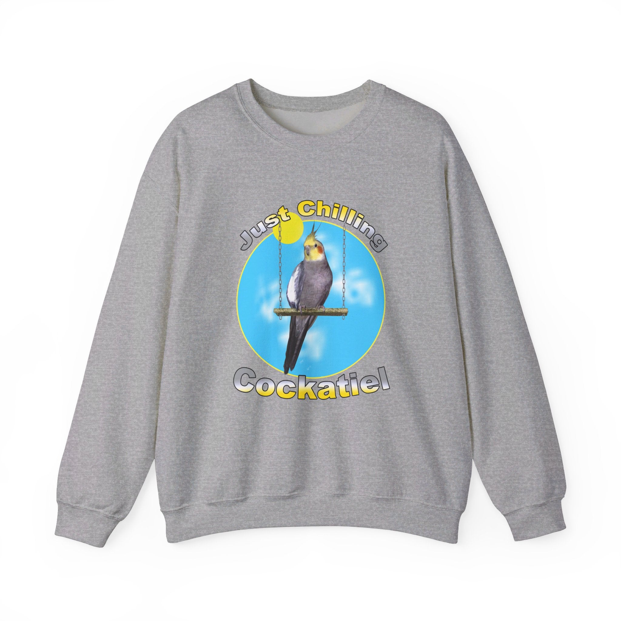 Just Chilling Swing Cockatiel Sweatshirt