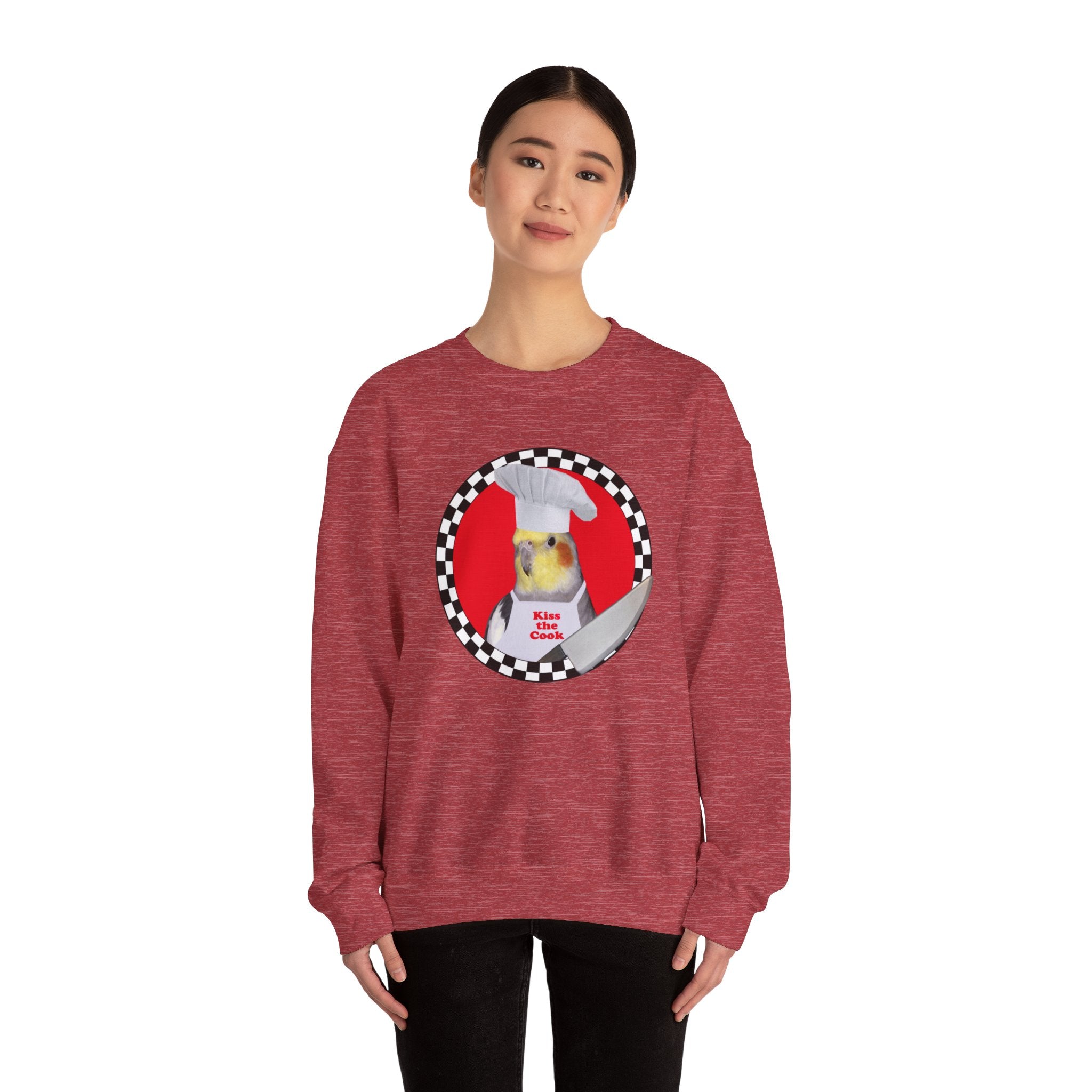 Kiss The Cook Cockatiel Sweatshirt