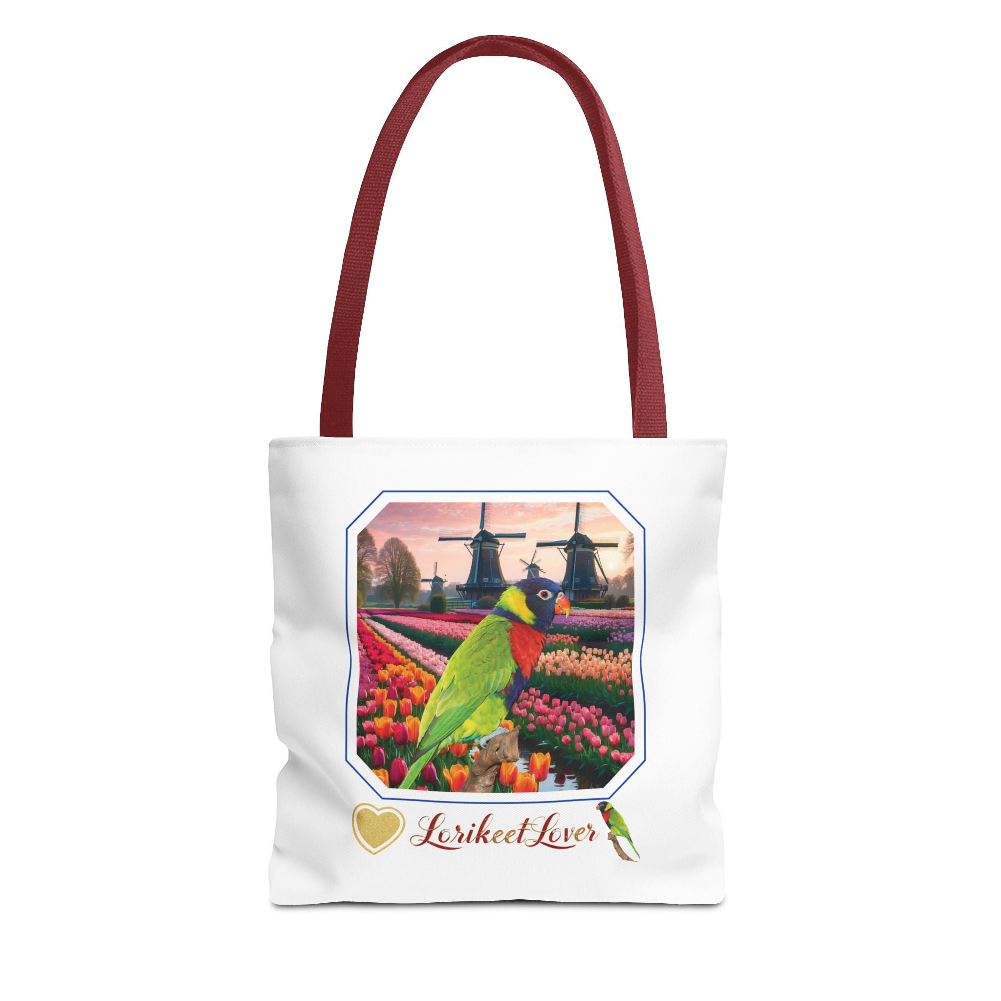 Green Lorikeet Lover Tote Bag