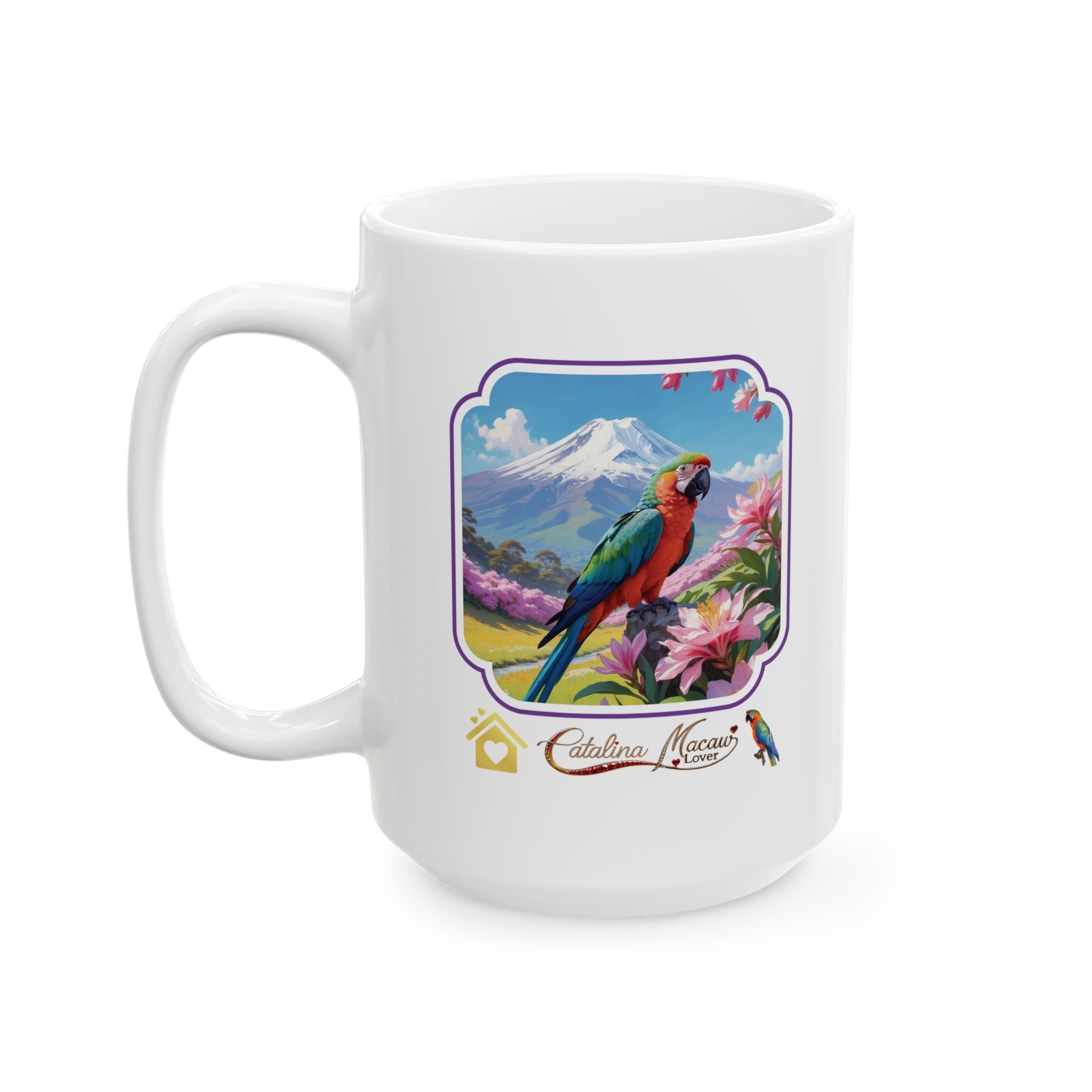 Mountain Catalina Macaw Lover Mug