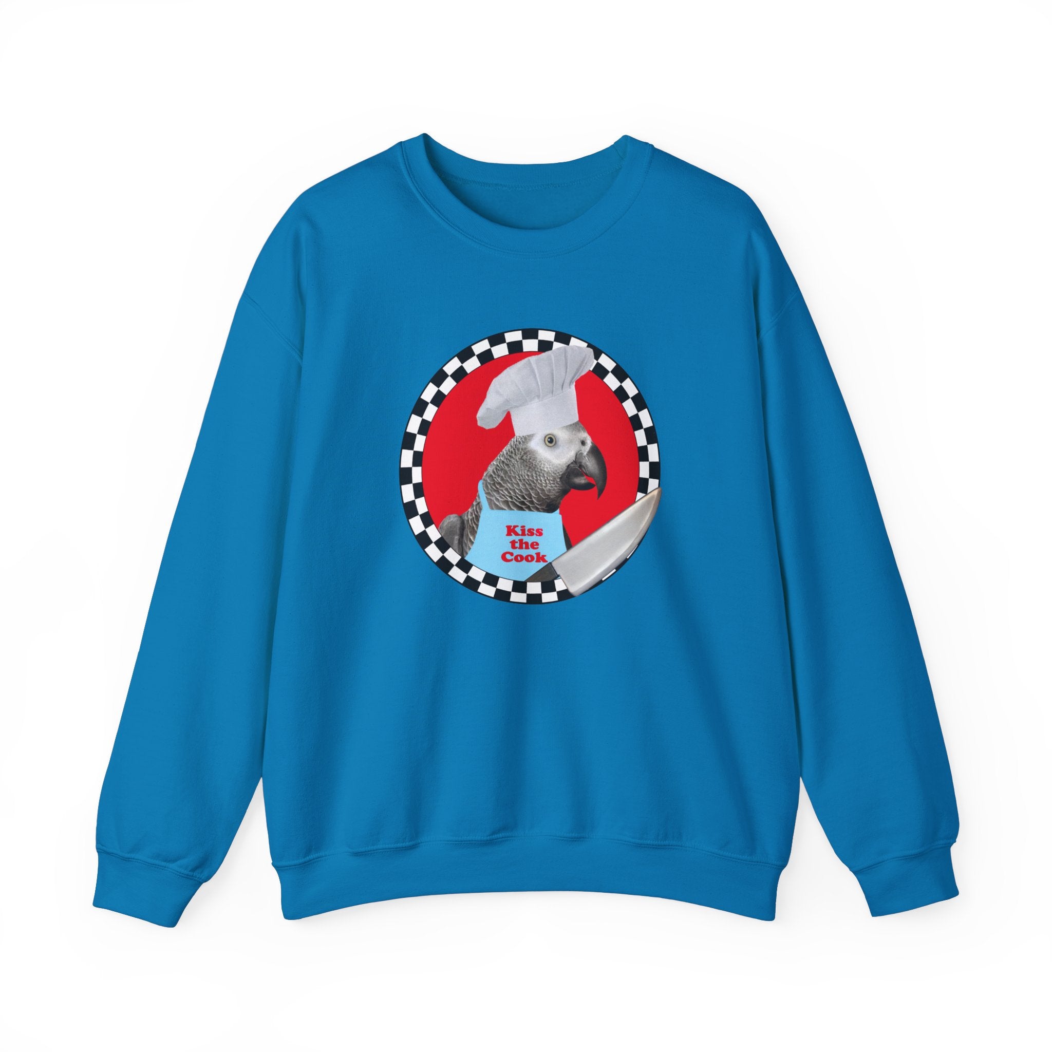 Kiss The Cook African Grey Sweatshirt