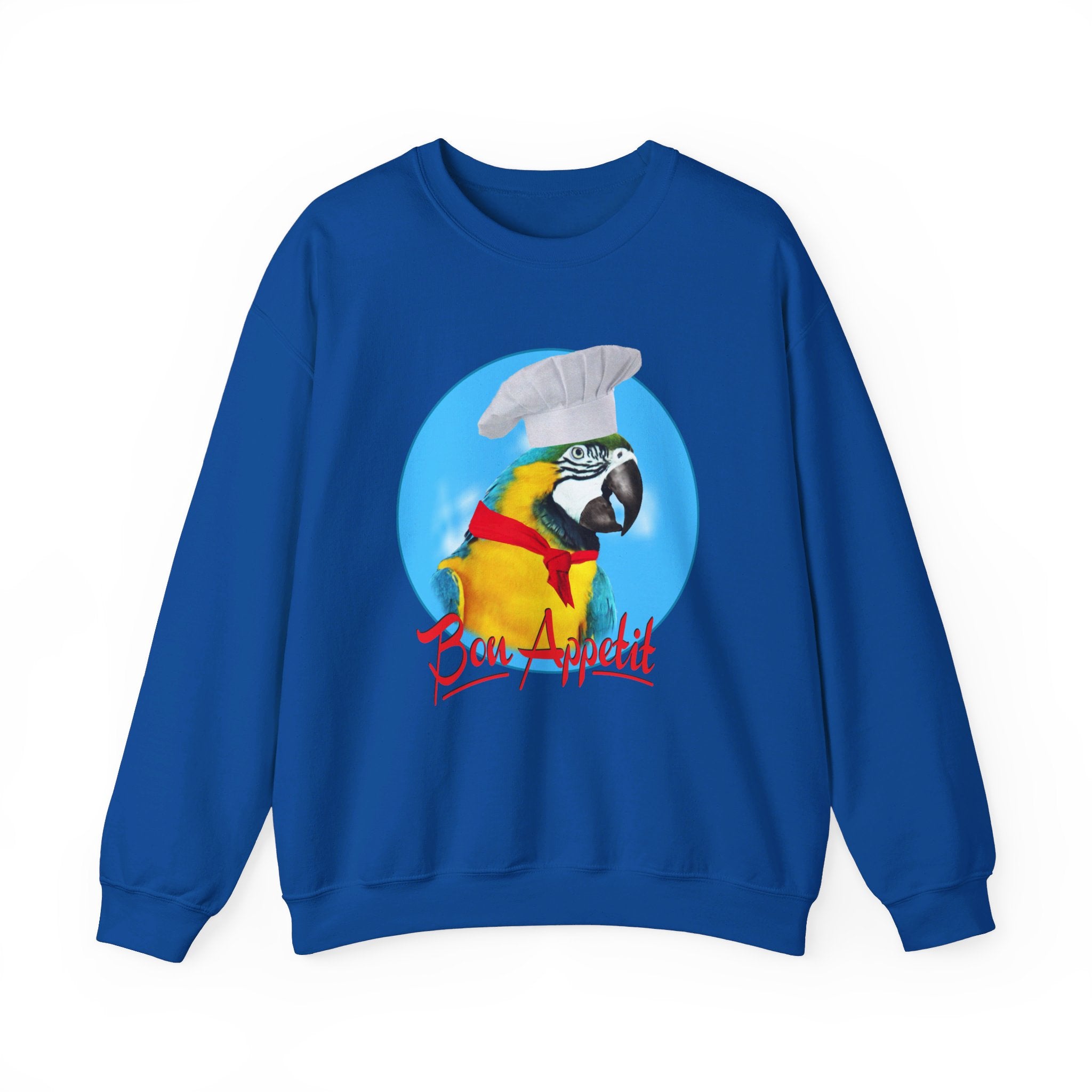Bon Appetit Blue And Gold Sweatshirt
