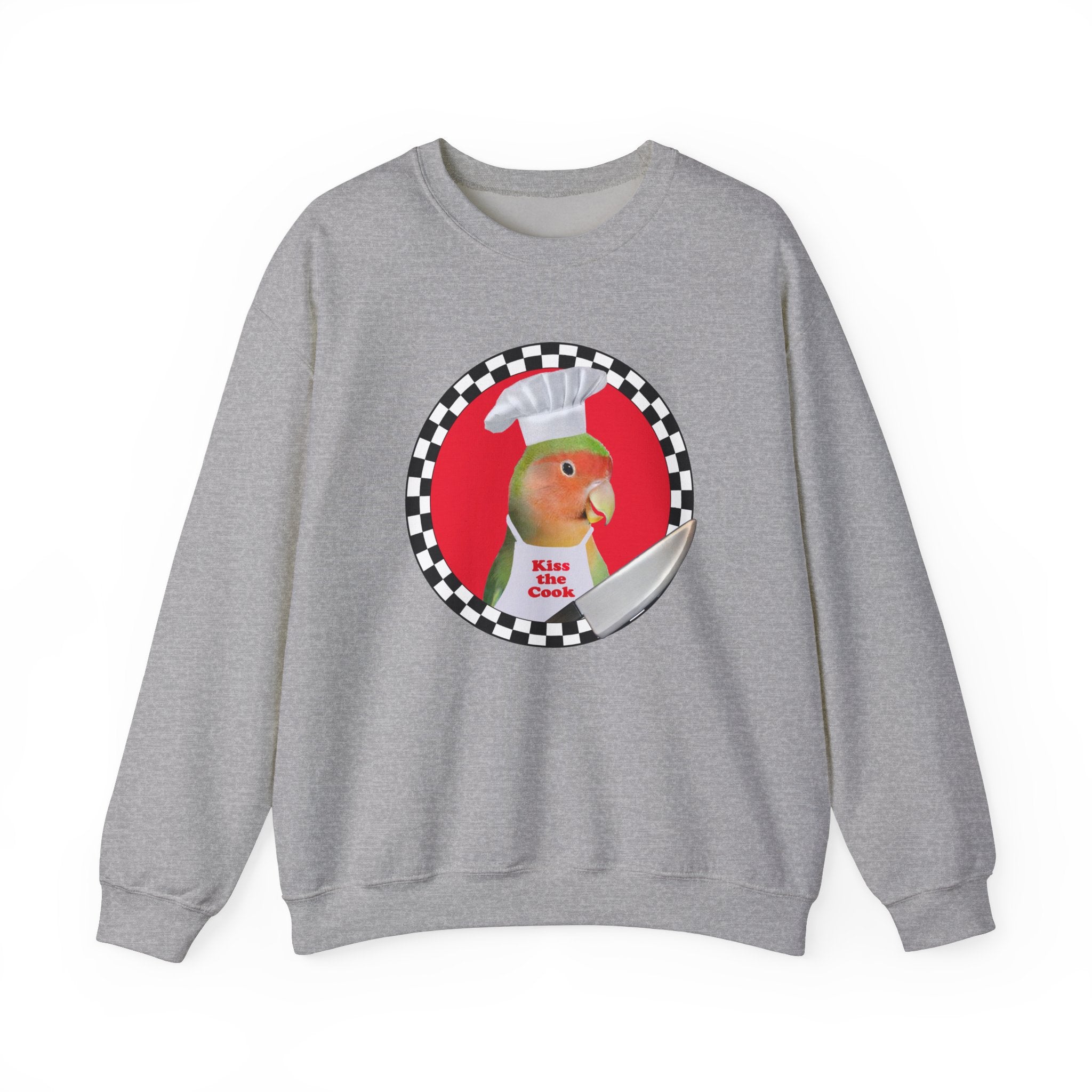 Kiss The Cook Lovebird Sweatshirt