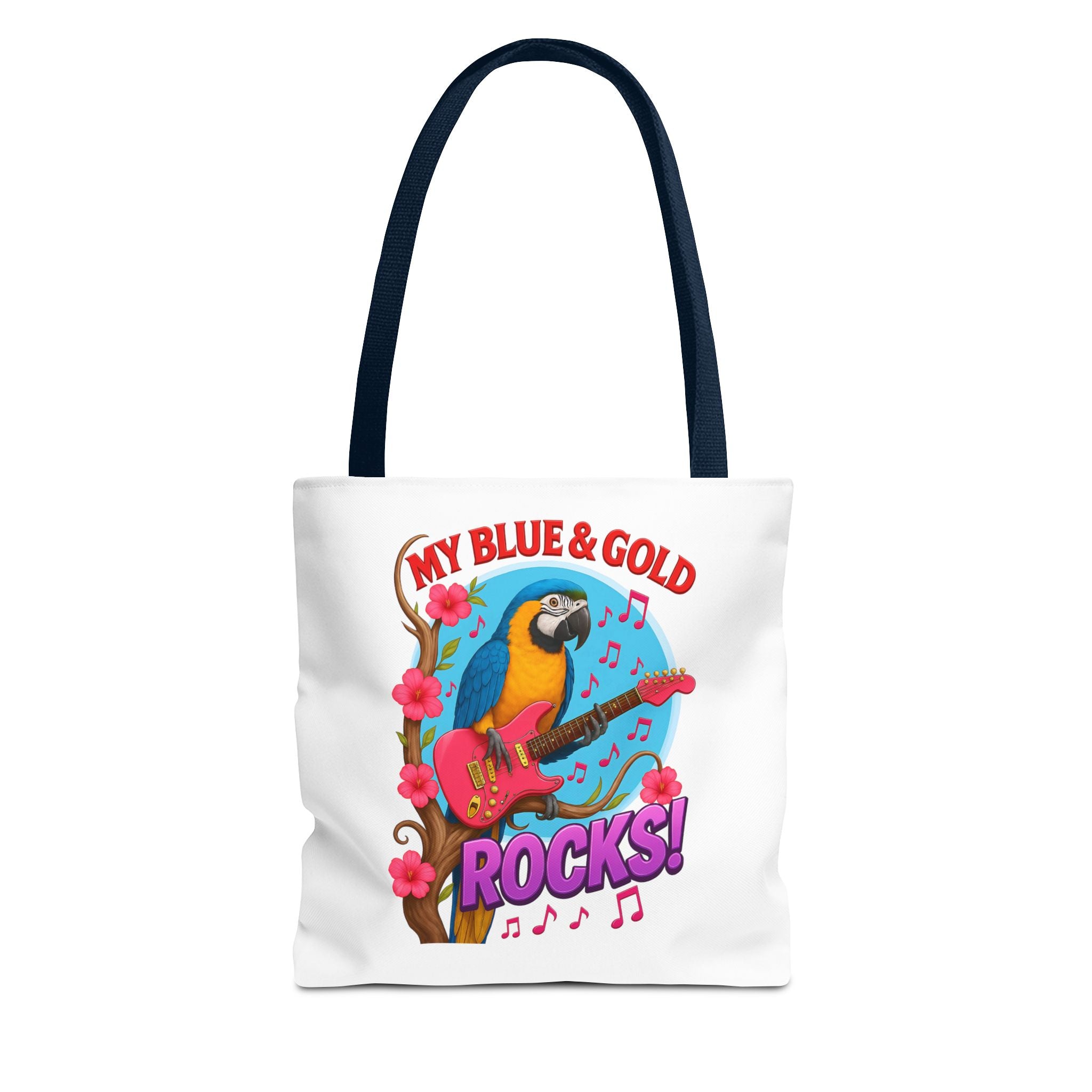 Blue & Gold Macaw Tote Bag