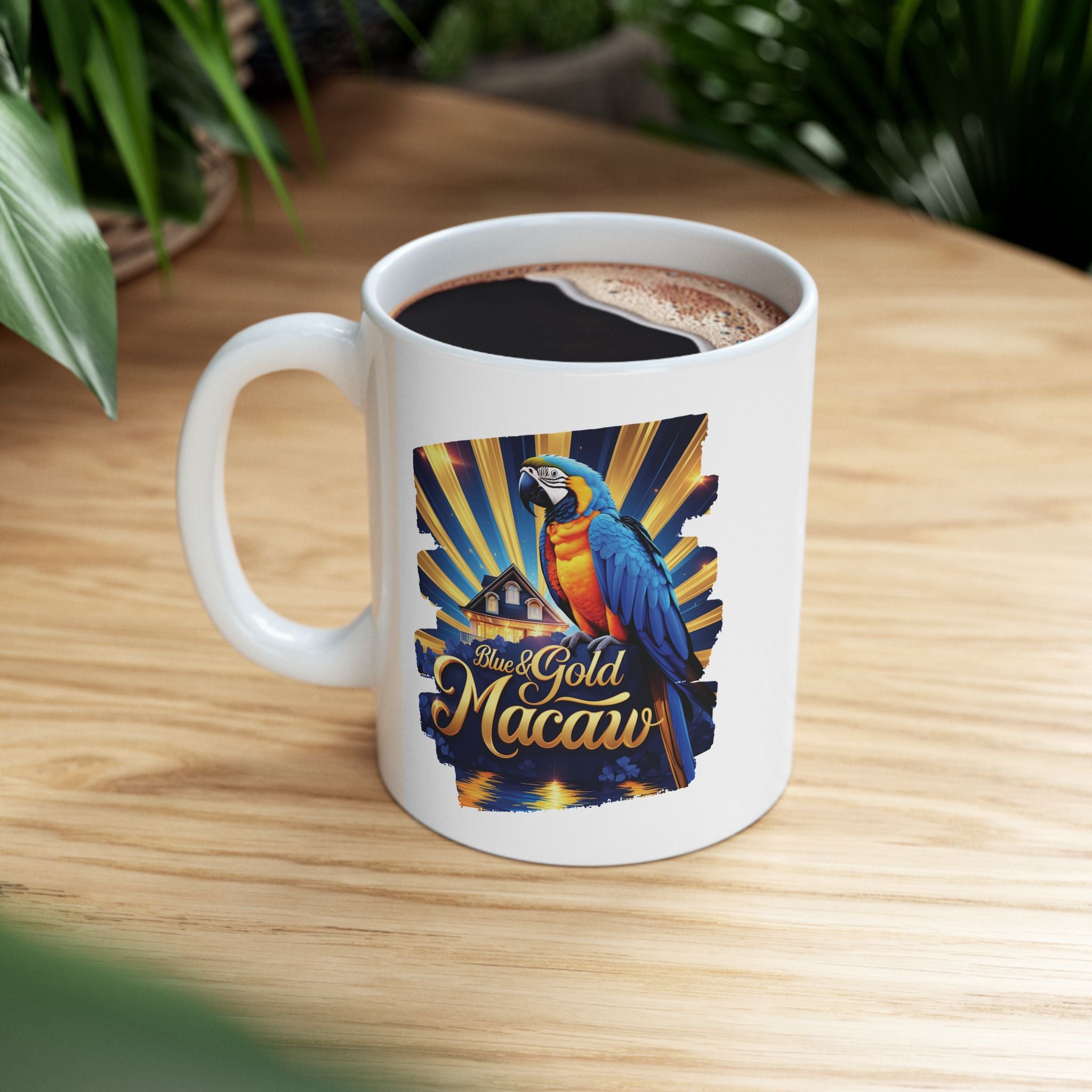 Blue & Gold Macaw Mug
