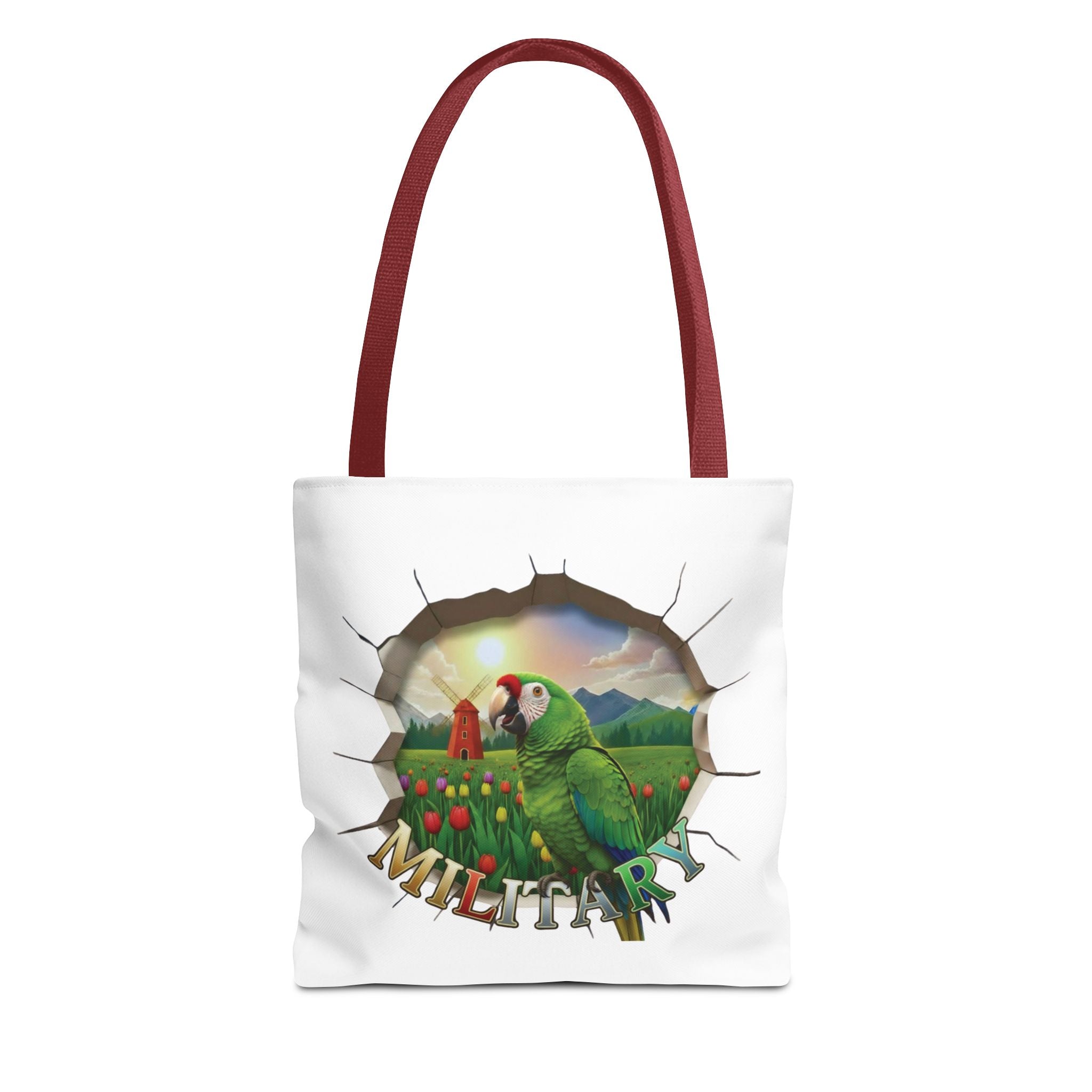 Military Bird Art Tote Bag