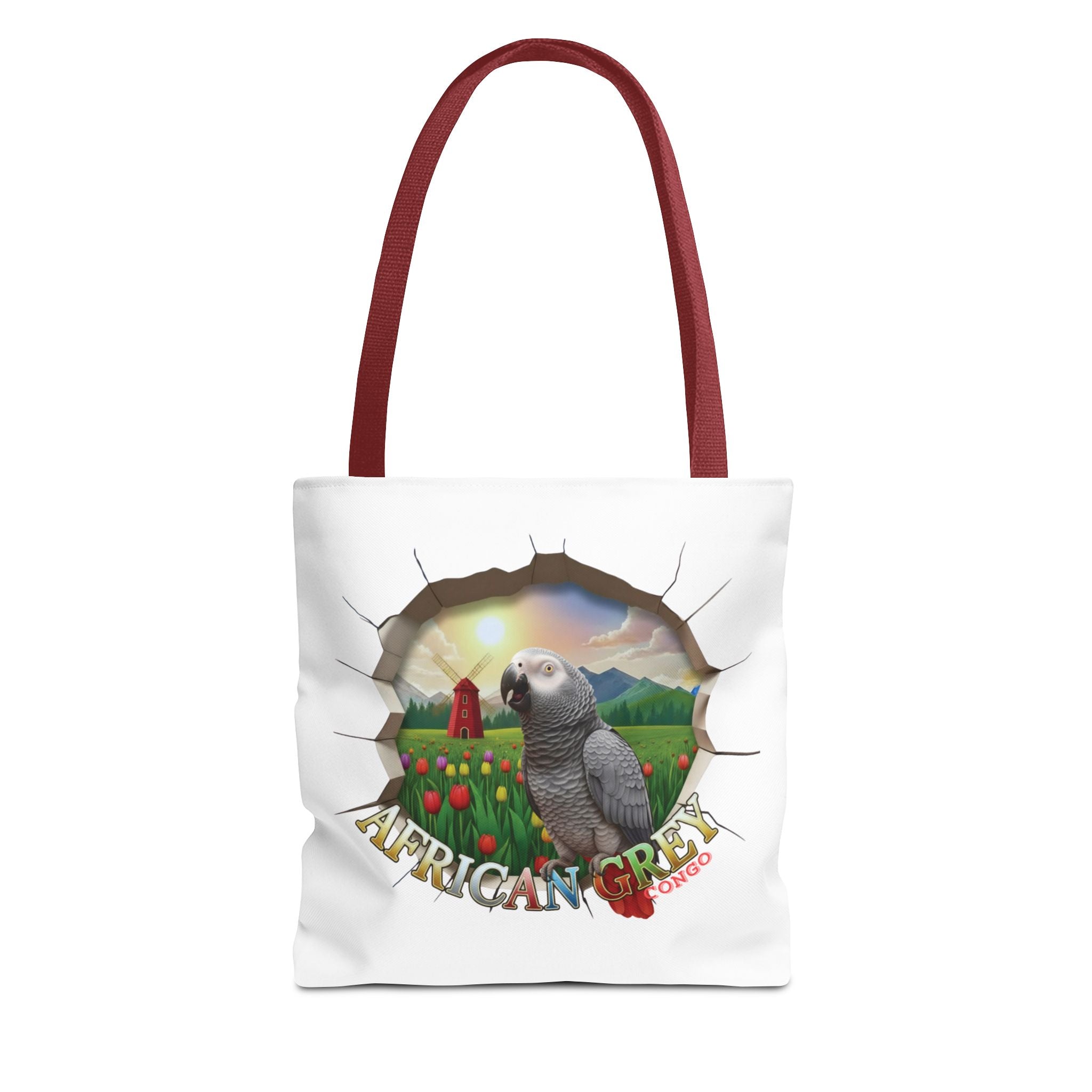 African Grey Congo Garden Tote Bag