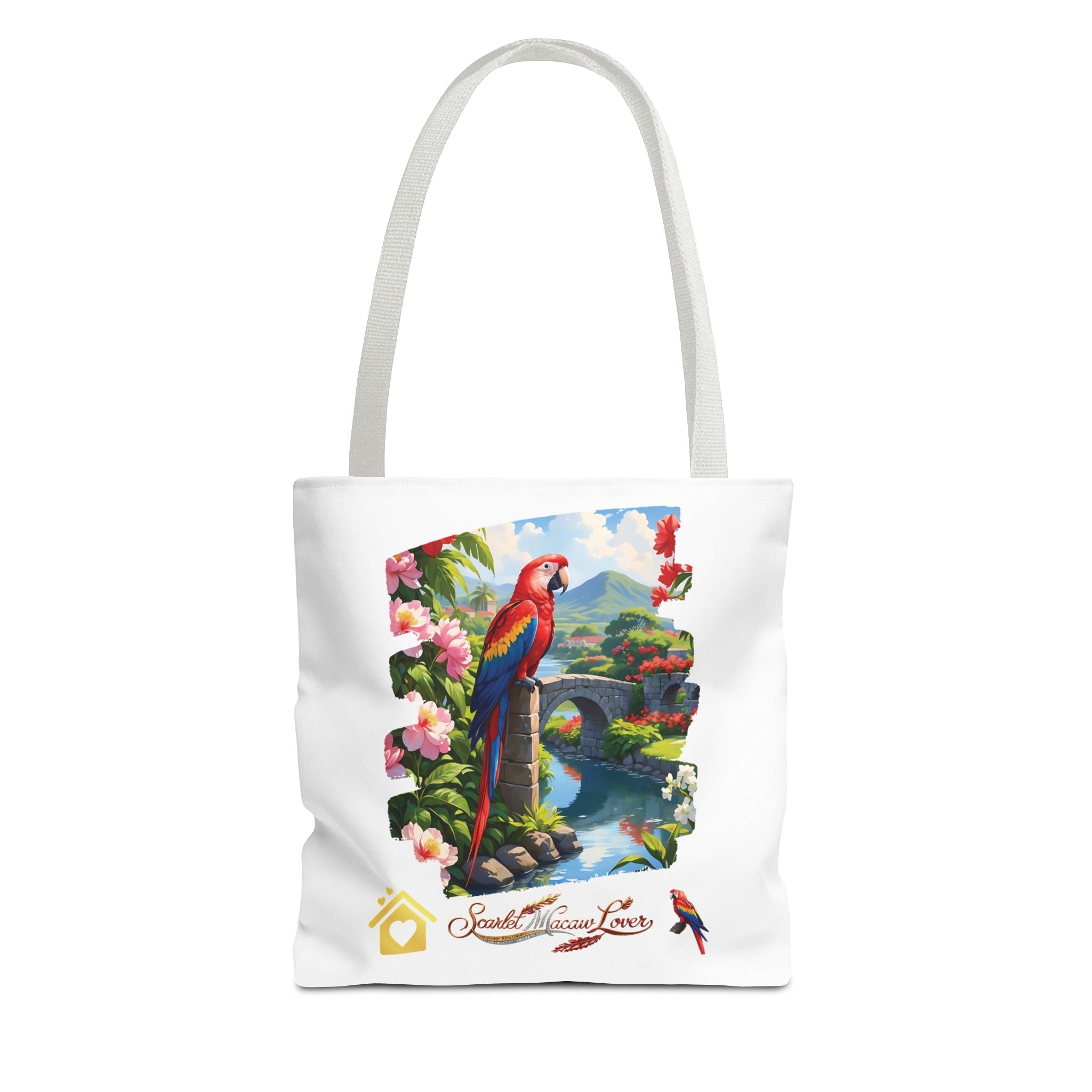 Scarlet Macaw Tote Bag
