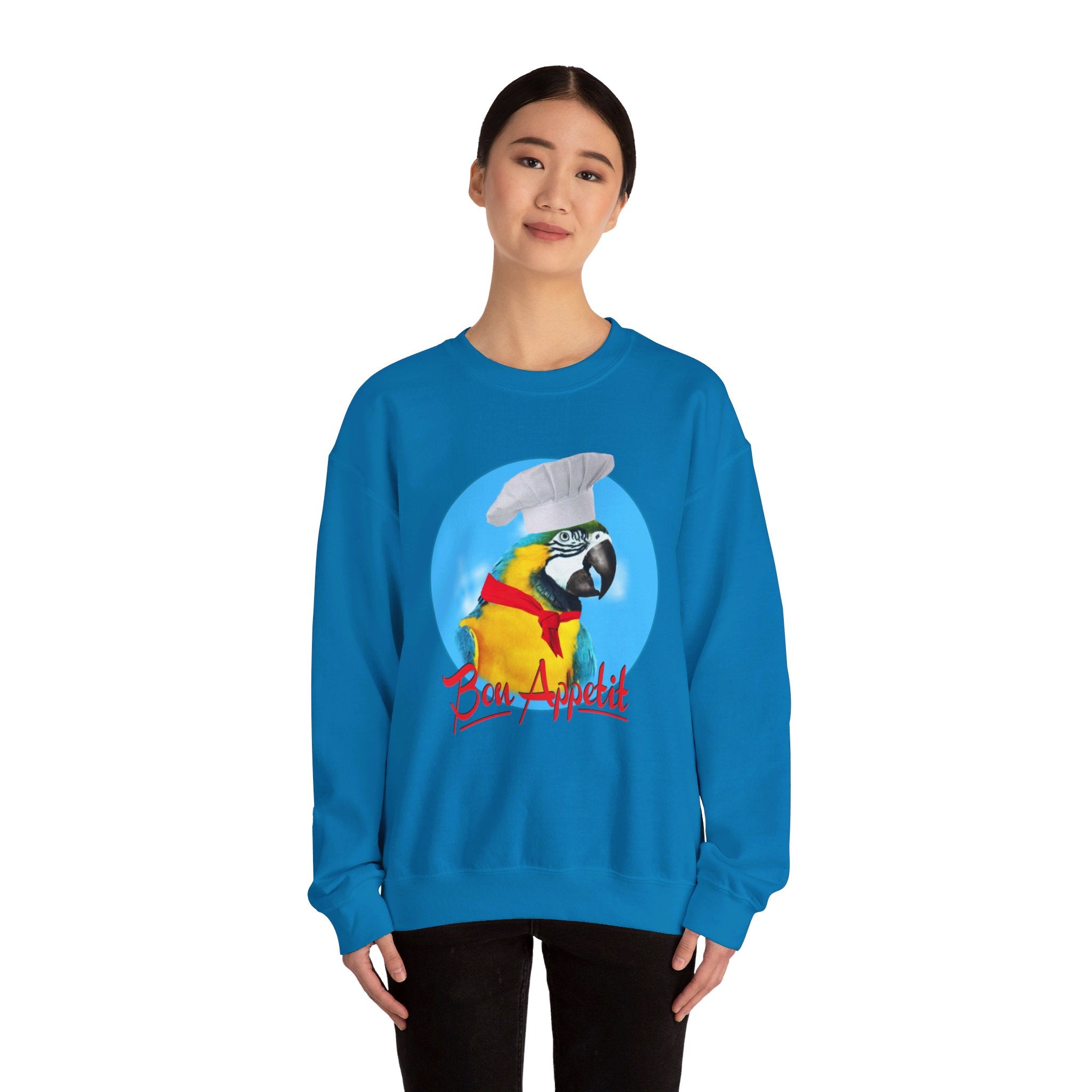 Bon Appetit Blue And Gold Sweatshirt