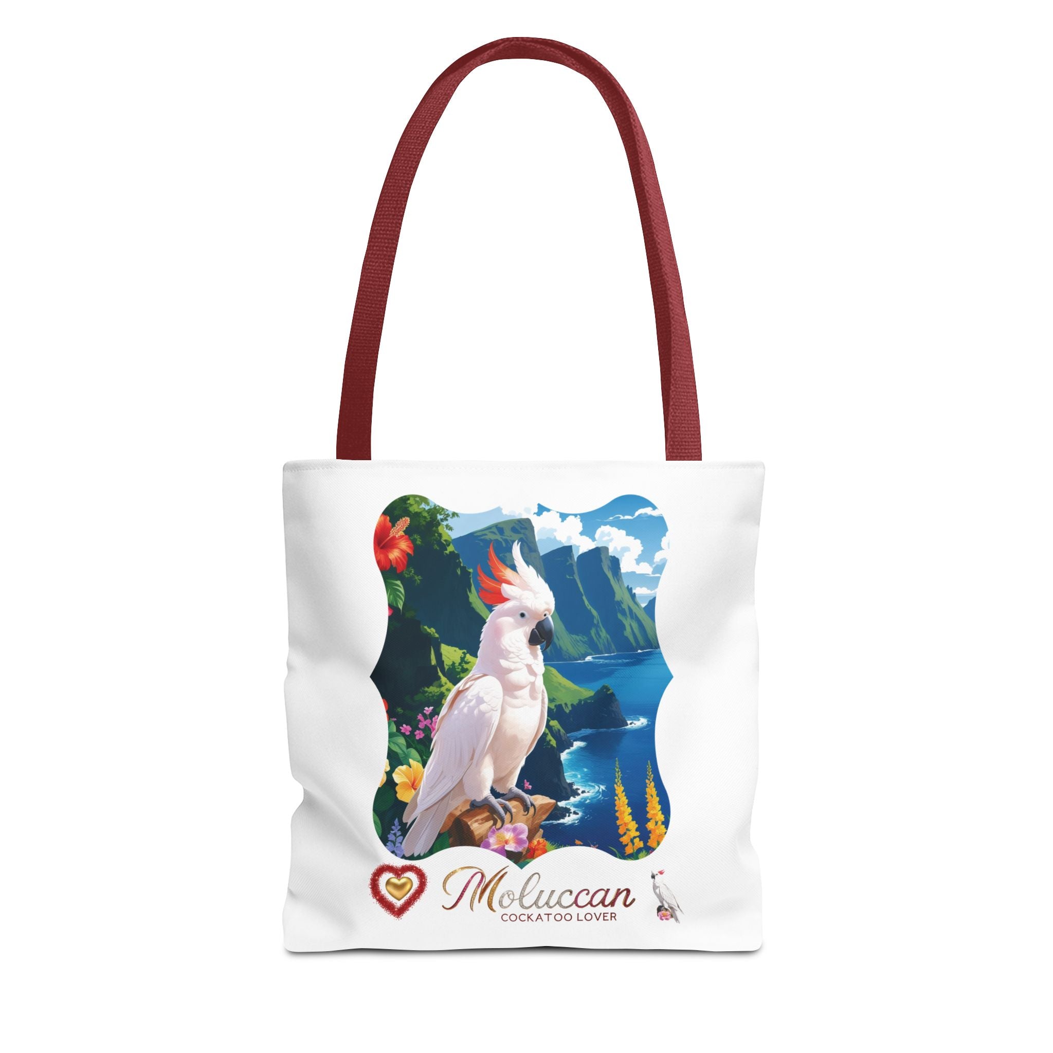 Moluccan Cockatoo Lover Valley Tote Bag